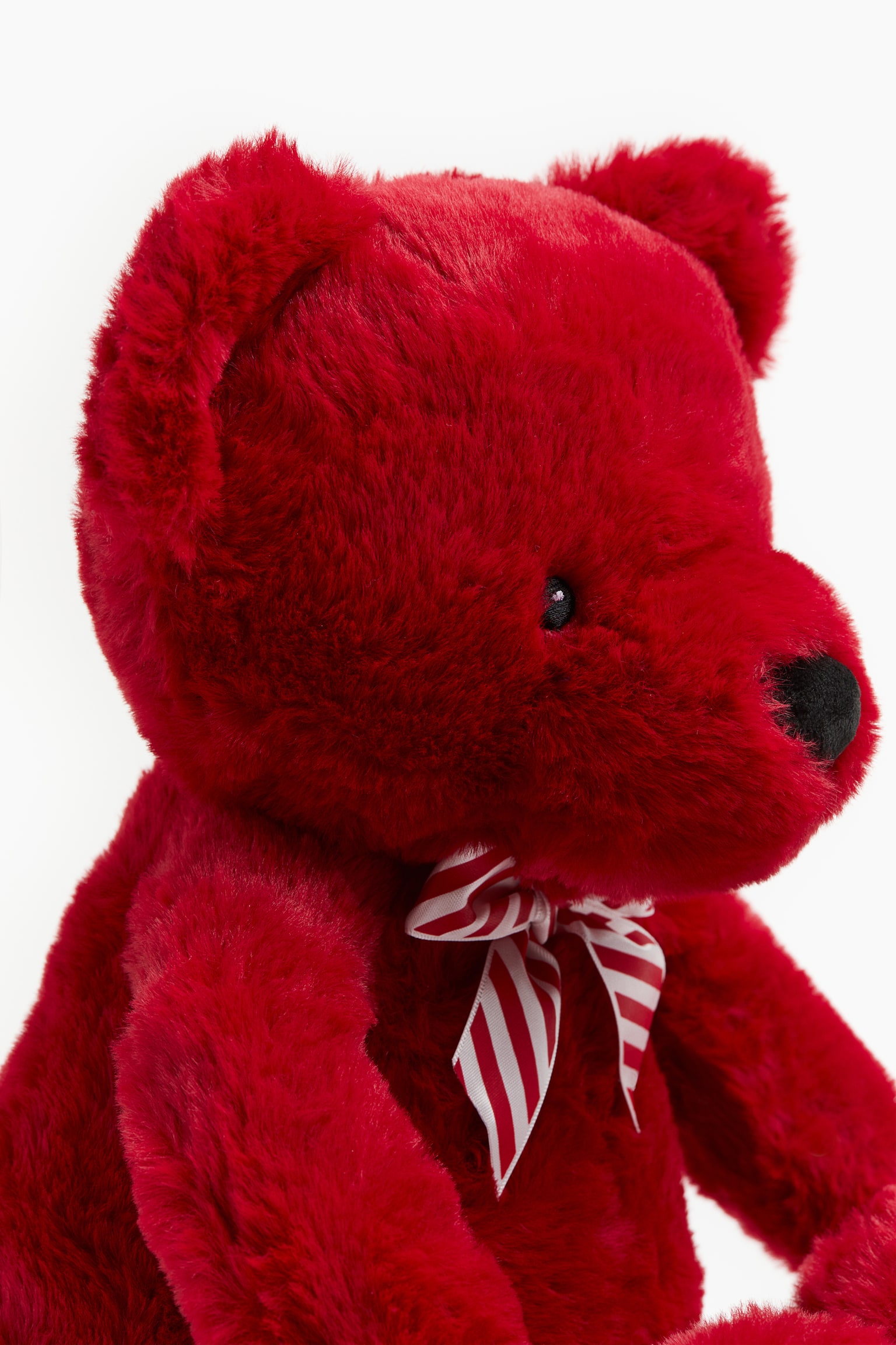 Soft toy - Red/Teddy bear - 3