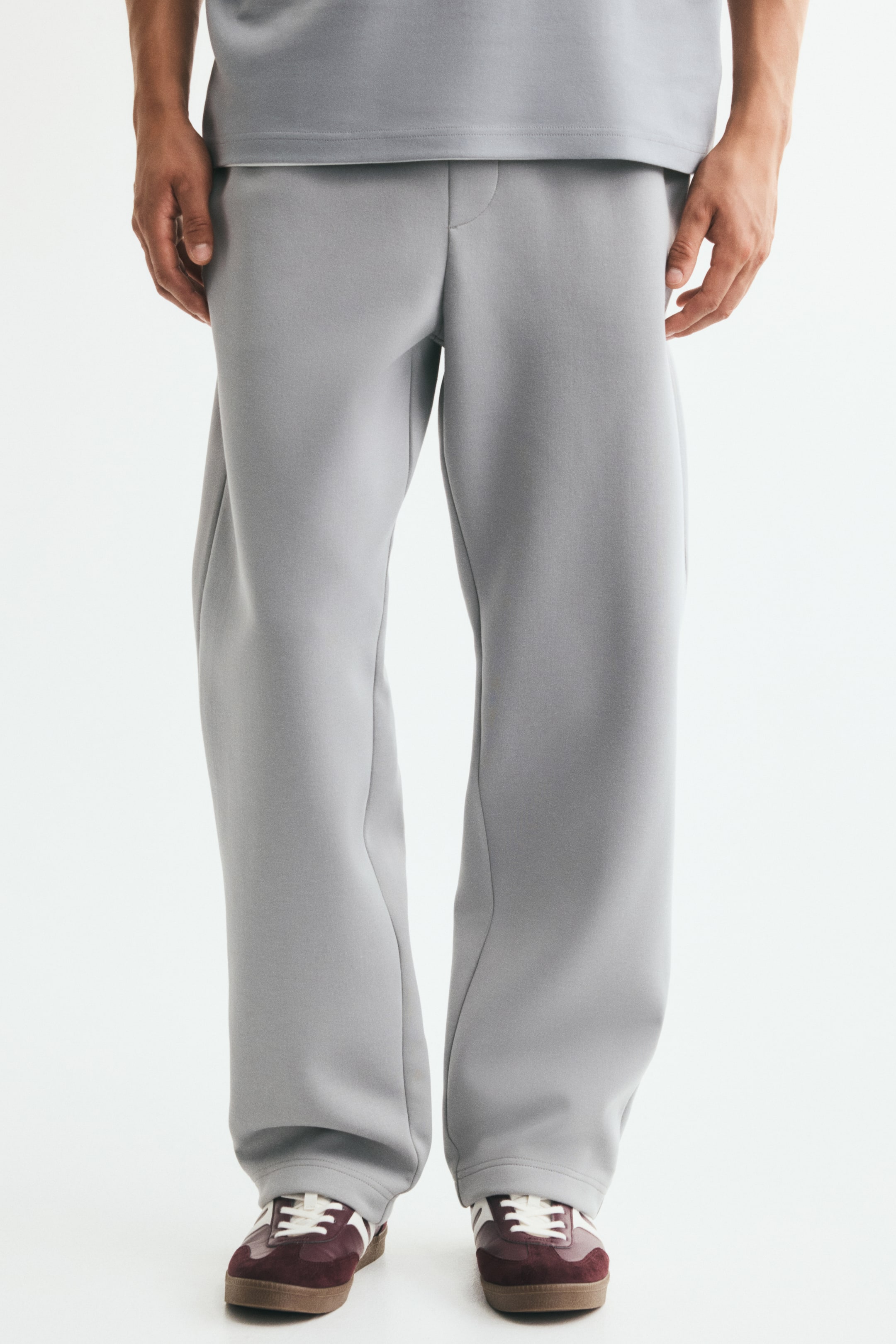 Pantalon de survêtement décontracté en interlock