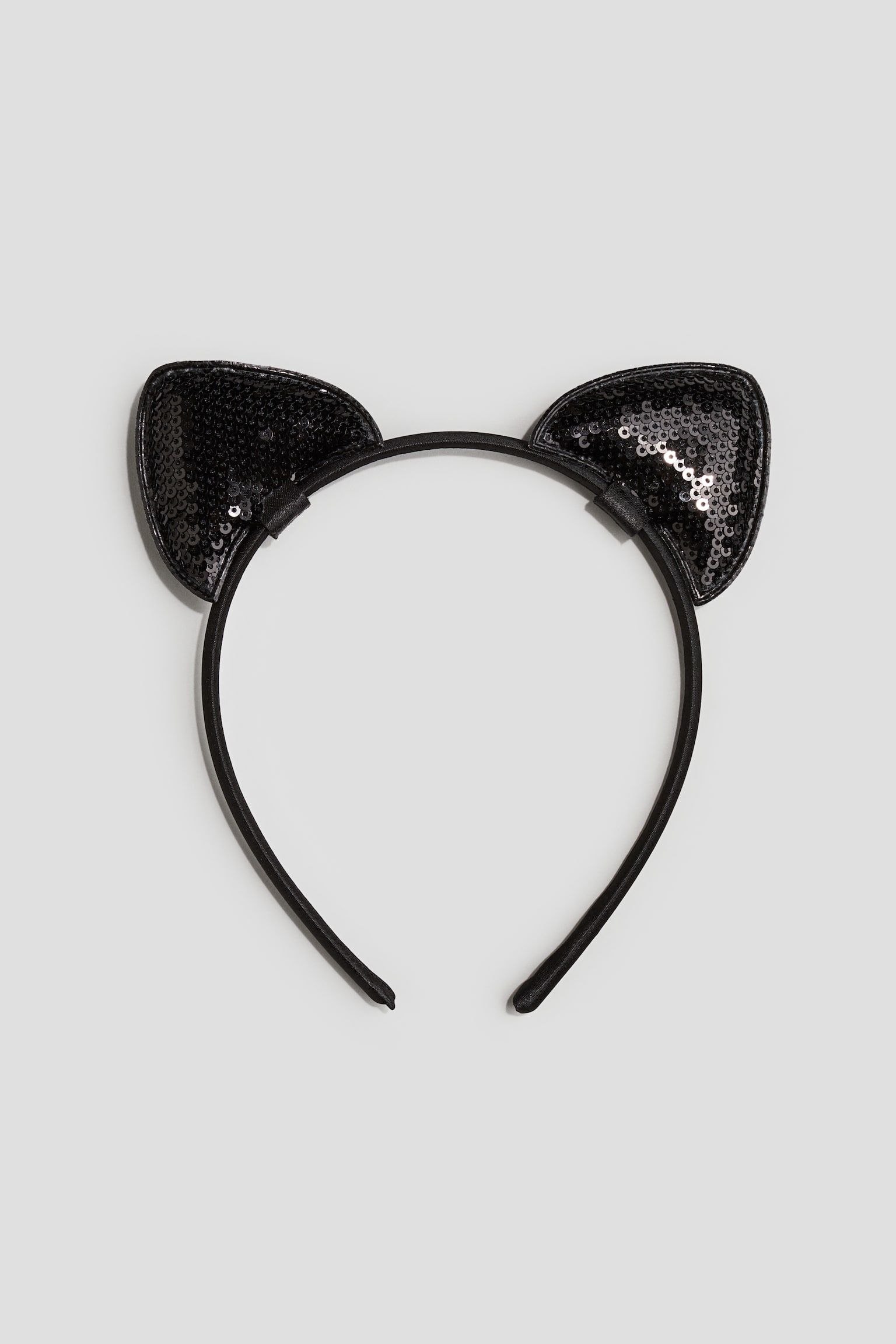 Appliqué Headband - Black/Black/Brown/Leopard print - 1