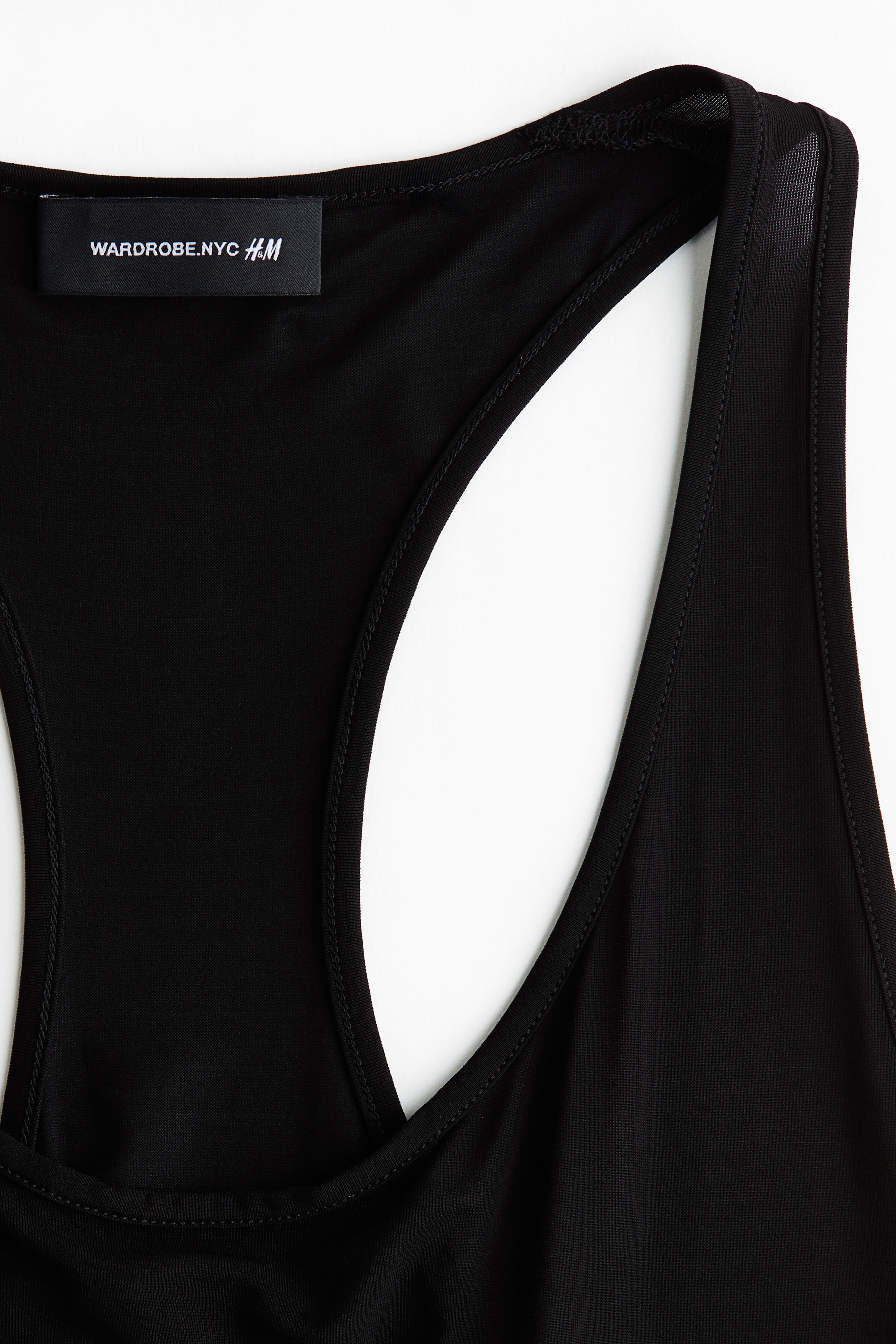 Sheer Sleeveless Bodysuit