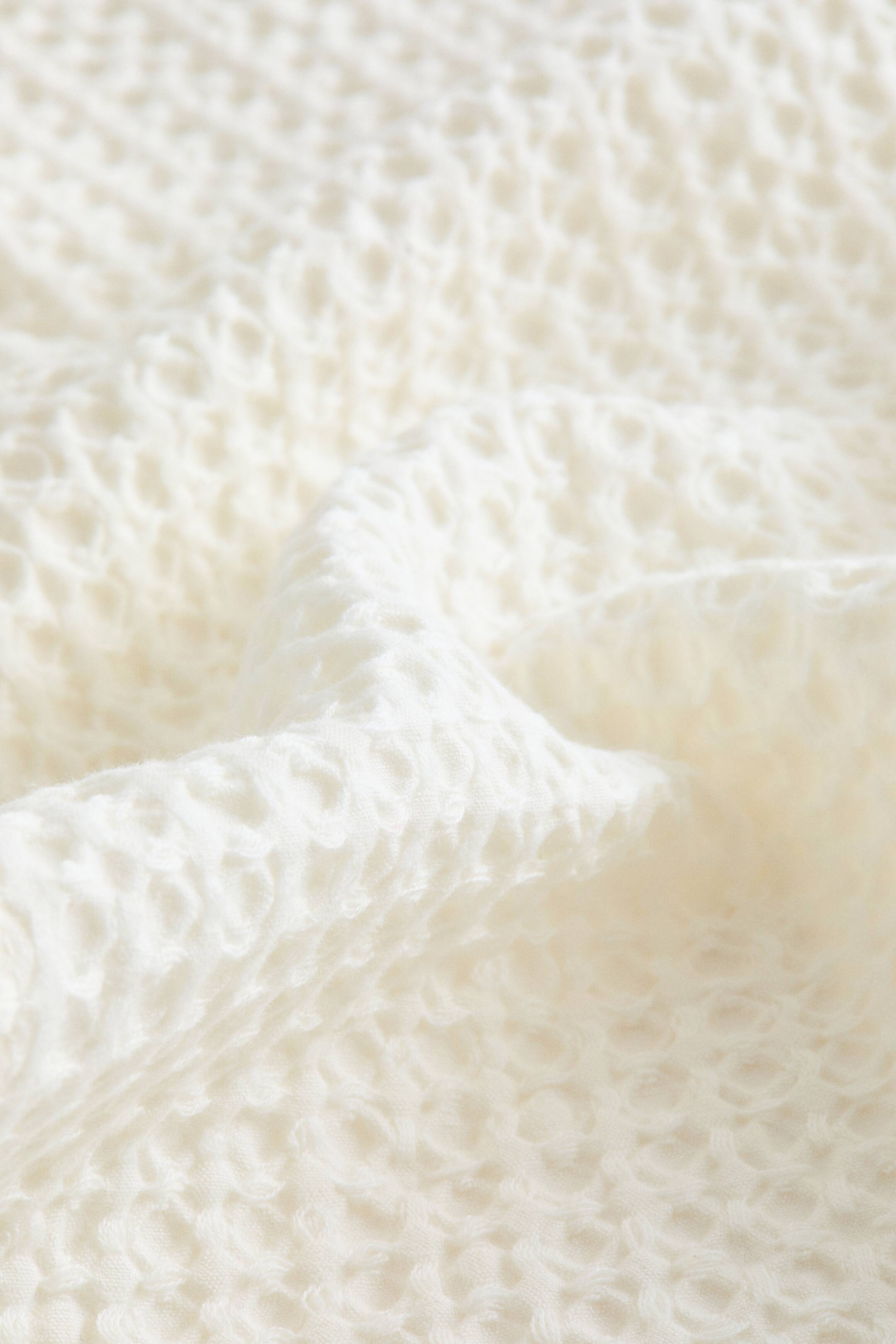 View larger image: Waffled hand towel - White - Home All | H&M IN 3