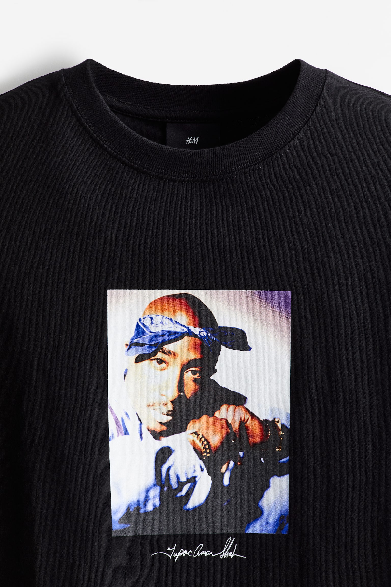 ルーズフィット プリントTシャツ - ブラック／2Pac/ホワイト／2Pac/ブラック／パルプ・フィクション/ホワイト／パルプ・フィクション - 4