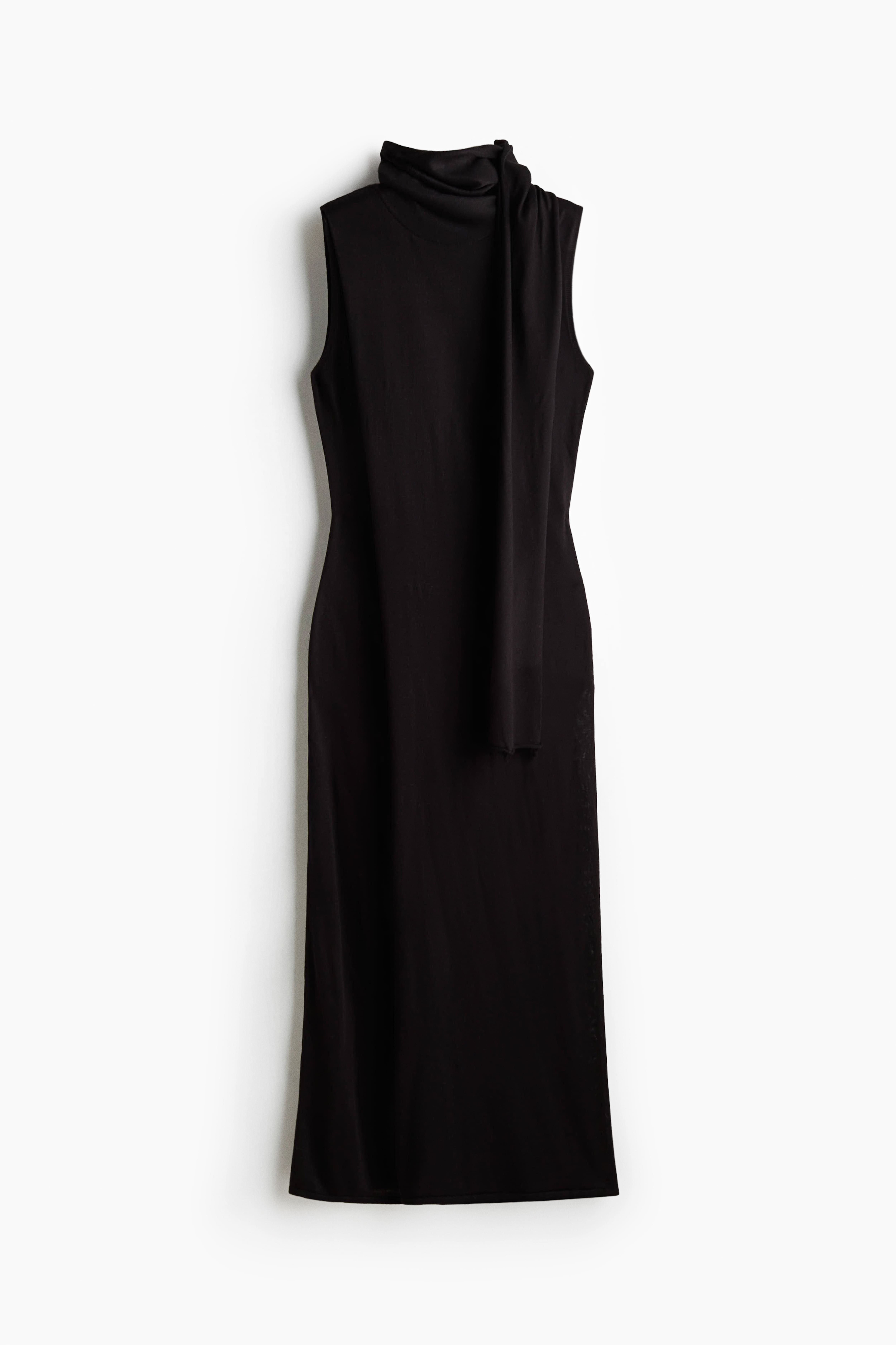Scarf-Collar Dress