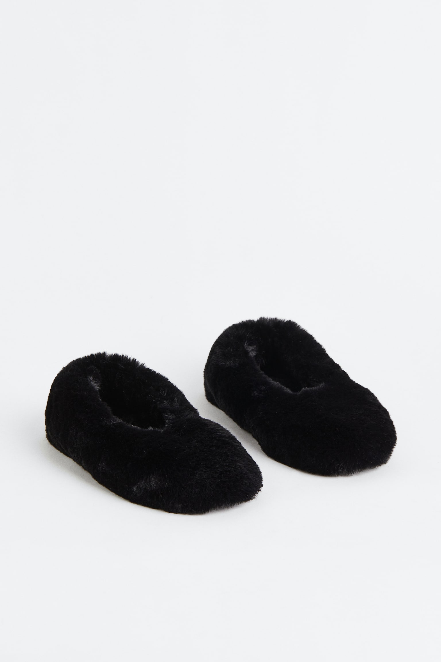 Soft Indoor Slippers - Black/Light brown/Leopard print/Beige - 1