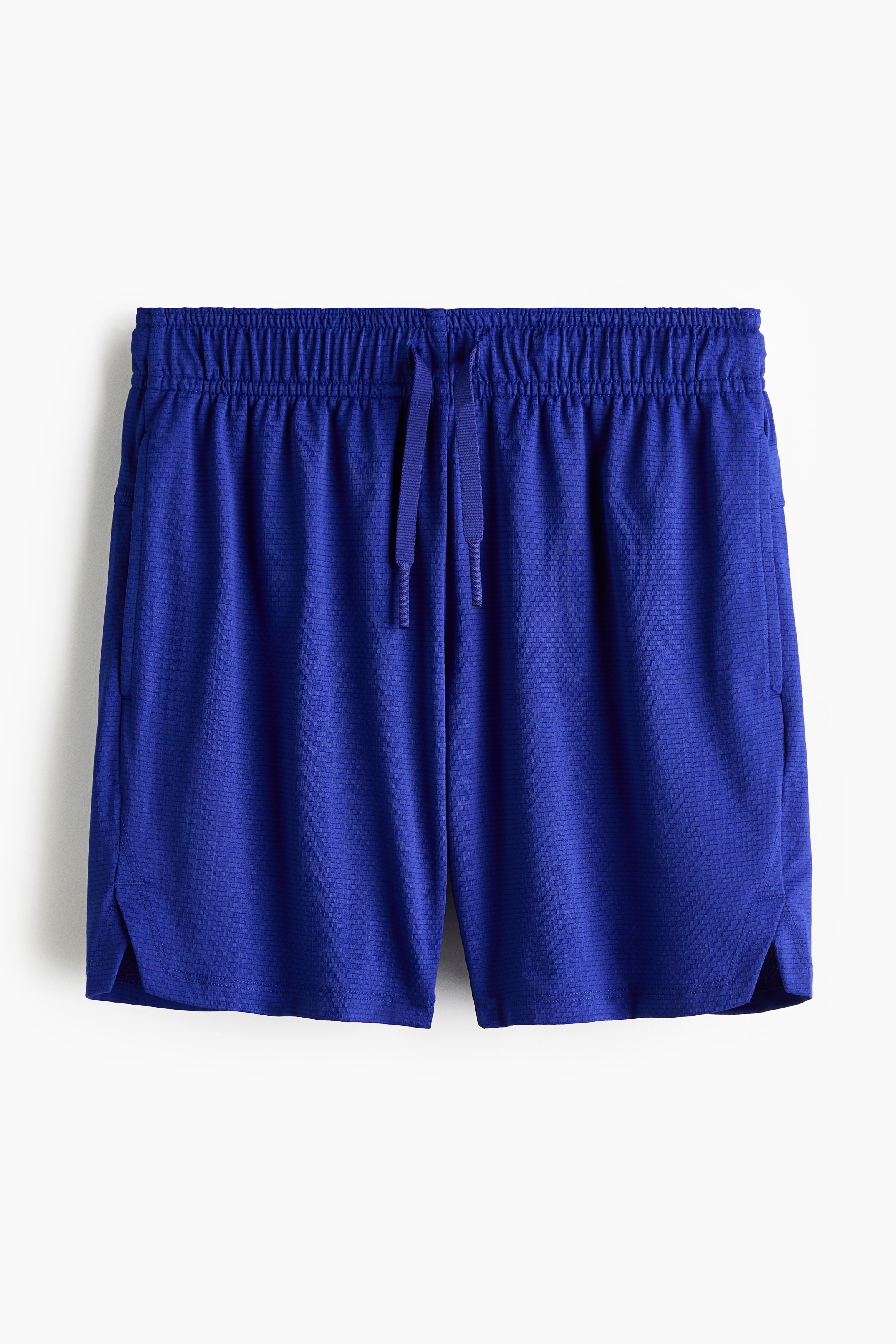 Träningsshorts med DryMove™ - Klarblå/Svart