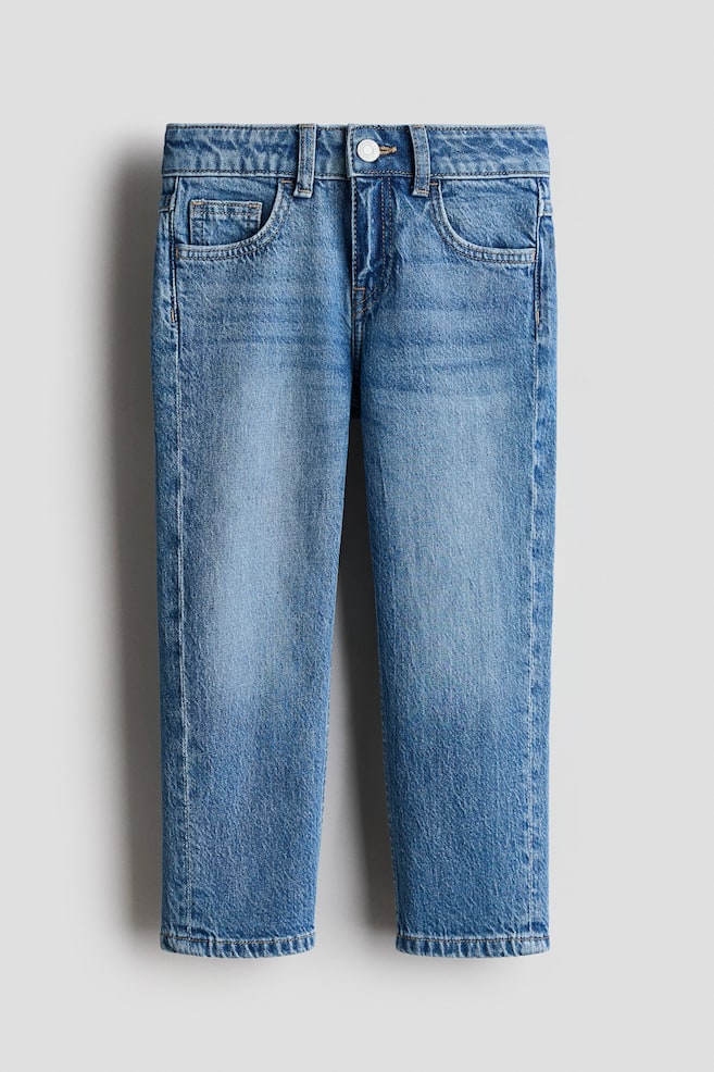 Finn Relaxed Fit Jeans - Denim blue/Denim blue/Light denim blue/Dark gray/Dark gray/Light denim blue/Denim blue - 1