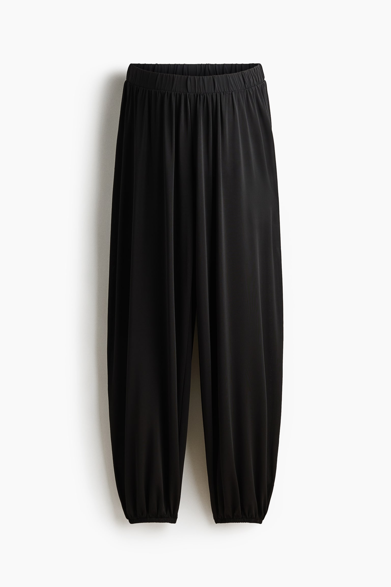 Женские брюки H&M Mama Pull-On Balloon, цвет: Чёрный — фото 1