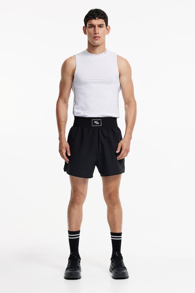 DryMove™ Boxing shorts - Black/Red - 1