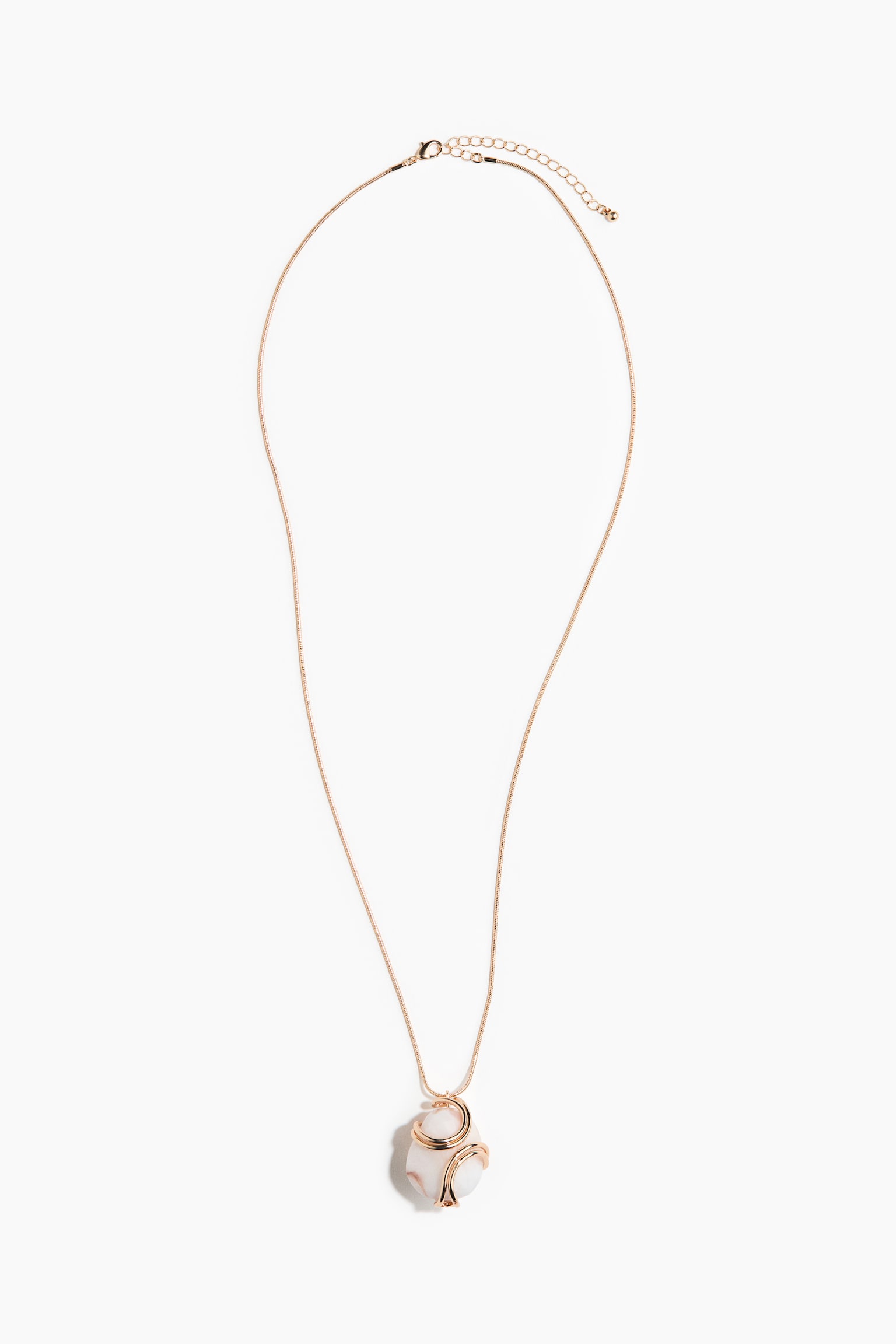 Collar con colgante - Dorado - 1