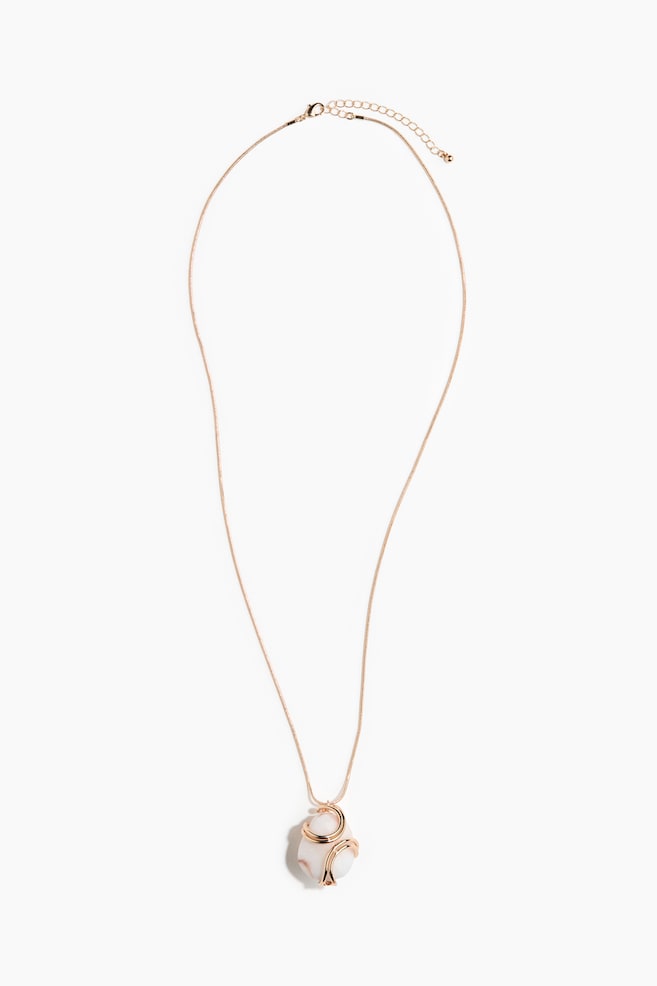 Pendant Necklace - Gold-colored - 1