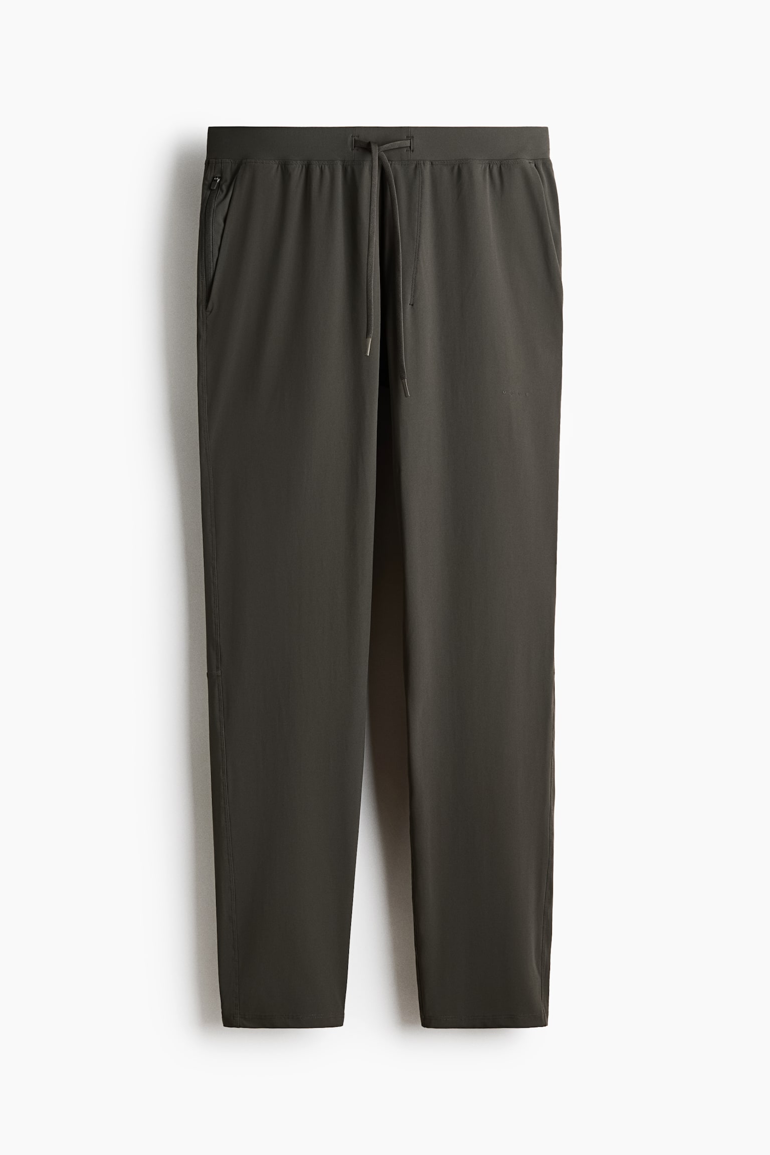 Sports joggers with DryMove™ - Dark olive/Black - 1