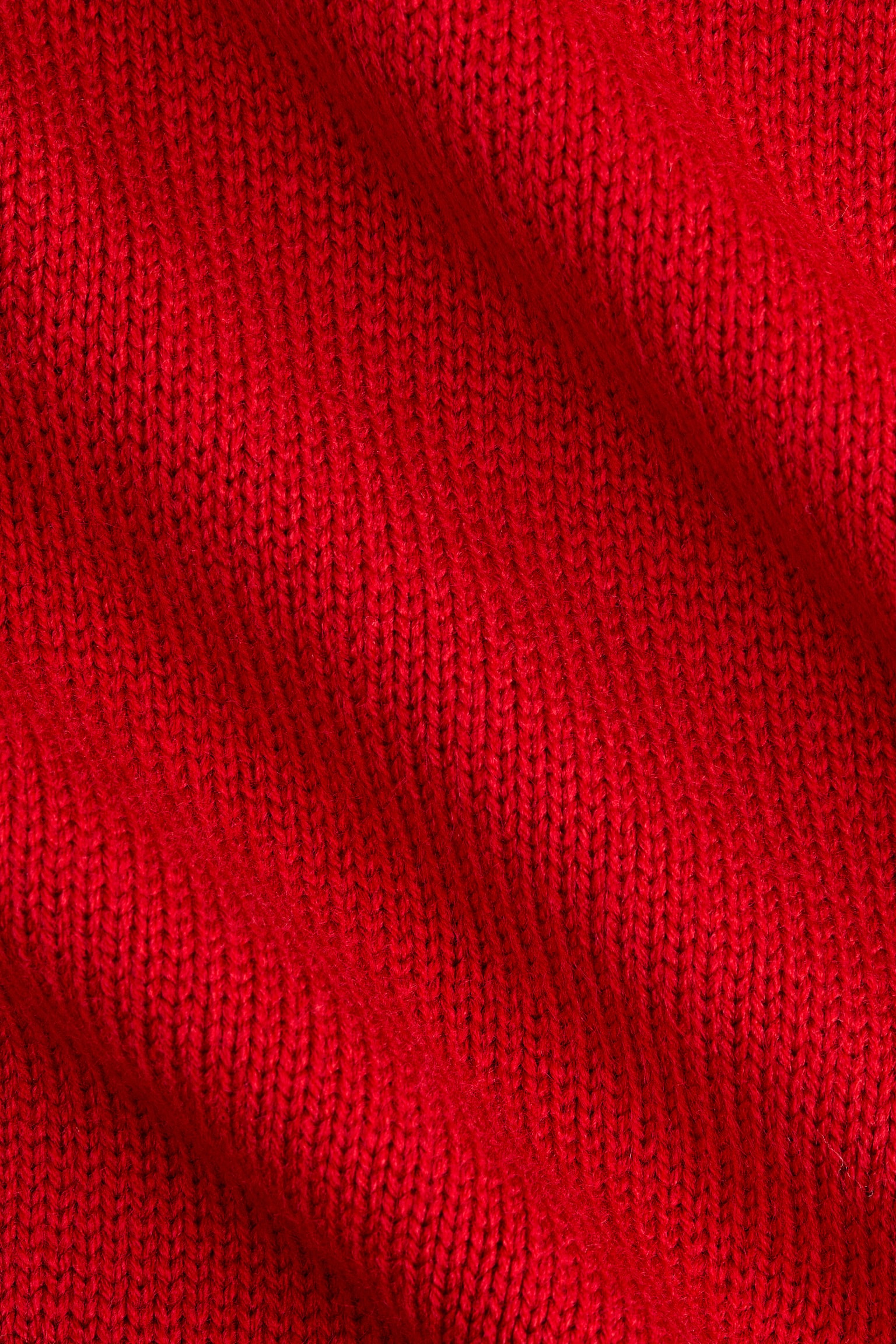 Knitted top - Red/Cream/Black - 4