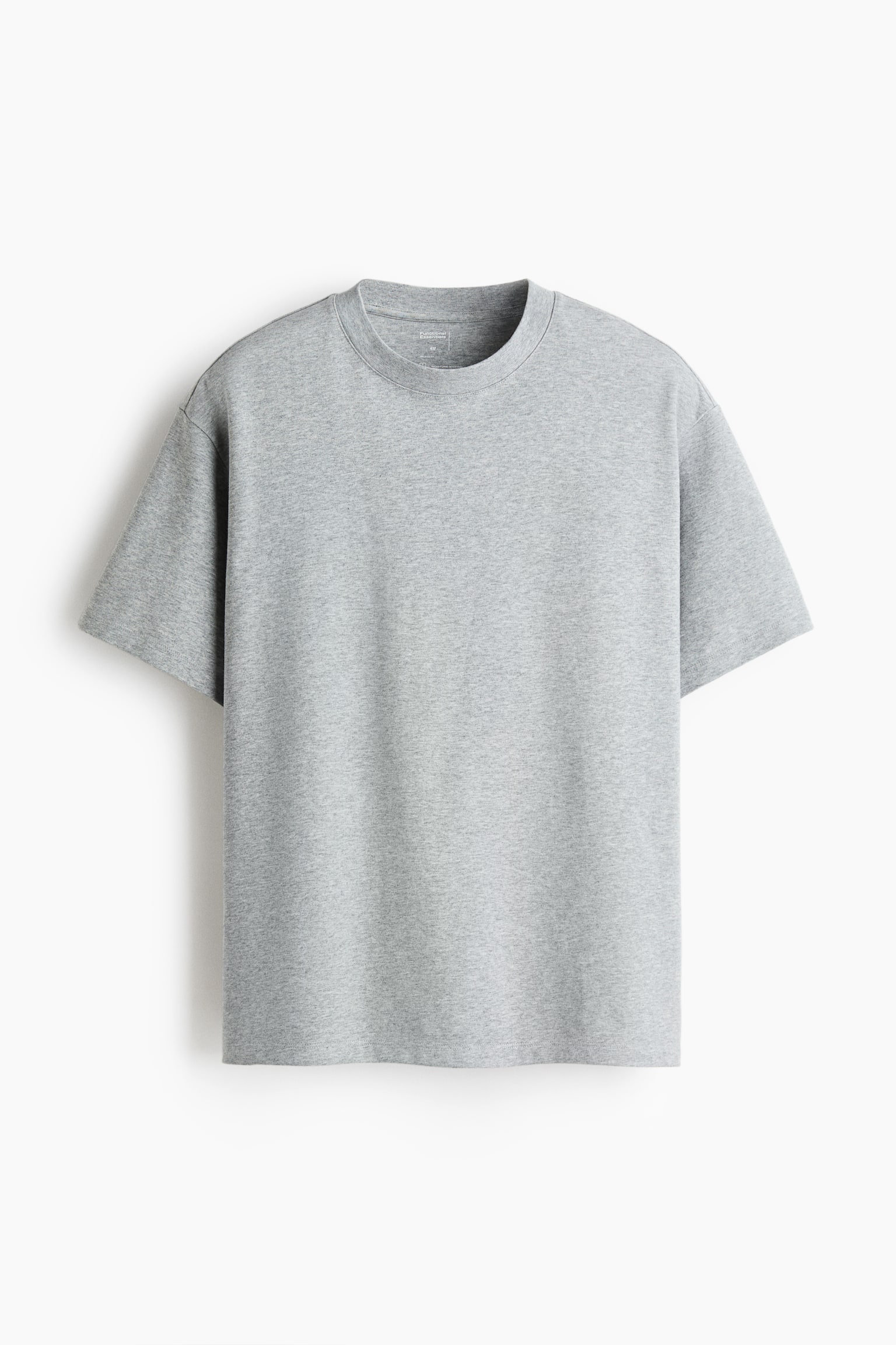 T-shirt Cooling Relaxed Fit - Cinzento mesclado/Preto/Bege escuro/Branco/Castanho escuro - 1