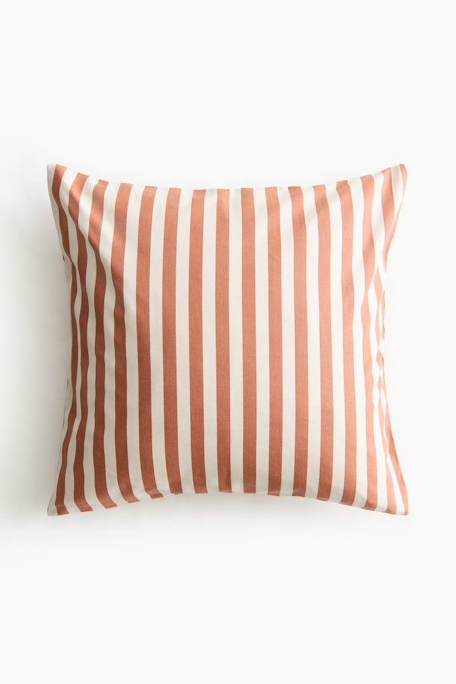 Outdoor cushion cover - Orange/Striped/Dark green/Striped/Orange/Striped/Dark green/Striped/Beige/Striped/Dark grey/Striped/White/Green striped/Beige/Striped/Blue/Striped/Blue/Striped/Yellow/Striped/White/Yellow striped/White/Yellow striped/Yellow/Striped/Red/Striped/Yellow/Striped/Red/Striped - 1