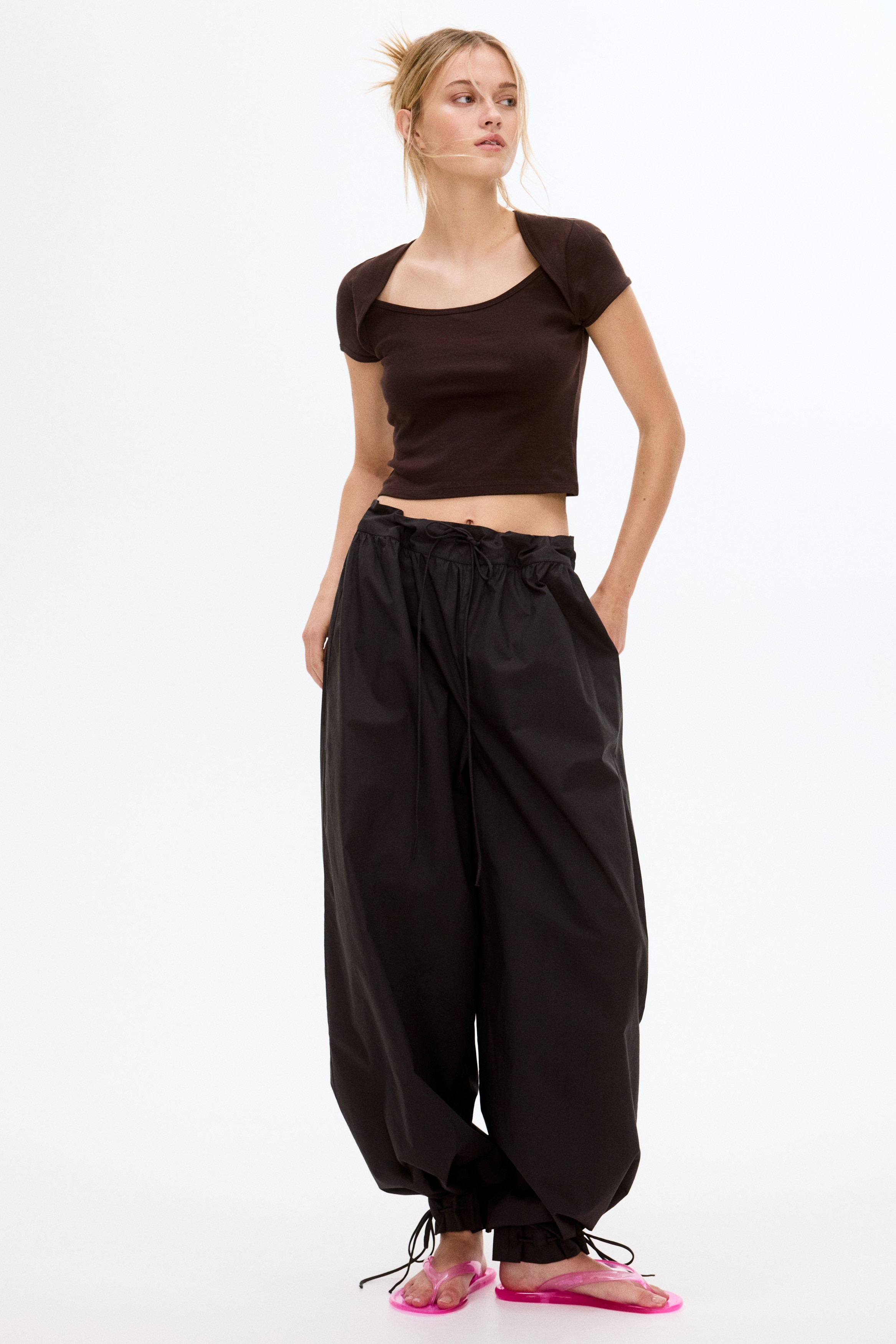 Scoop-Neck Cotton Top from H&M - $6.49