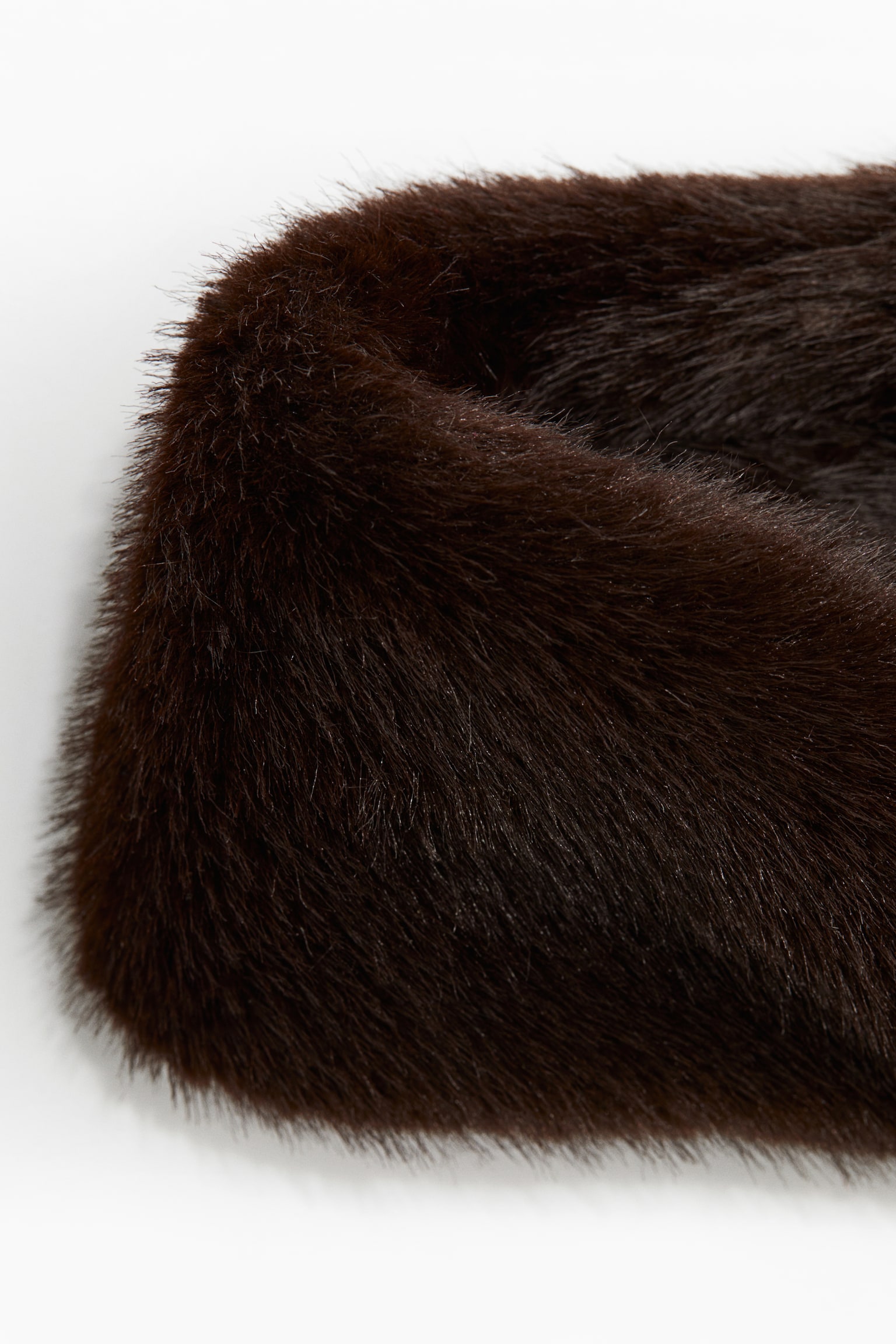 Cinta para el cabello en pelo sintético - Café oscuro/Beige claro/Gris oscuro - 2