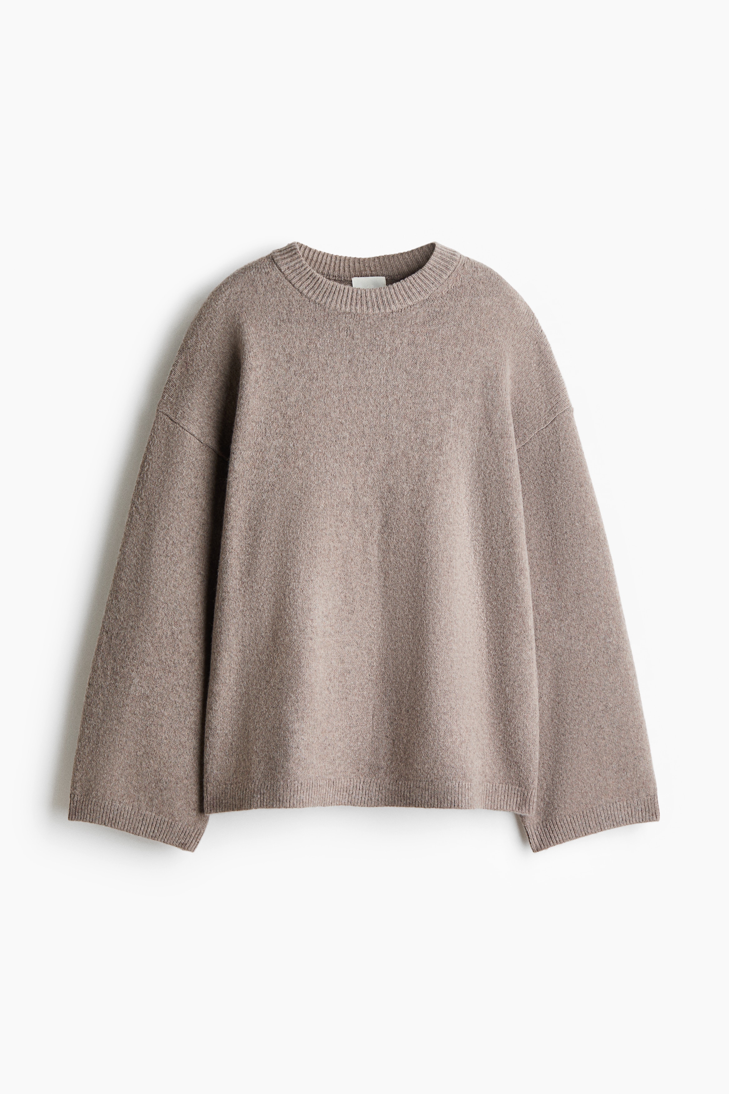 Pullover oversize - Talpa/Rosa cipria/Grigio scuro