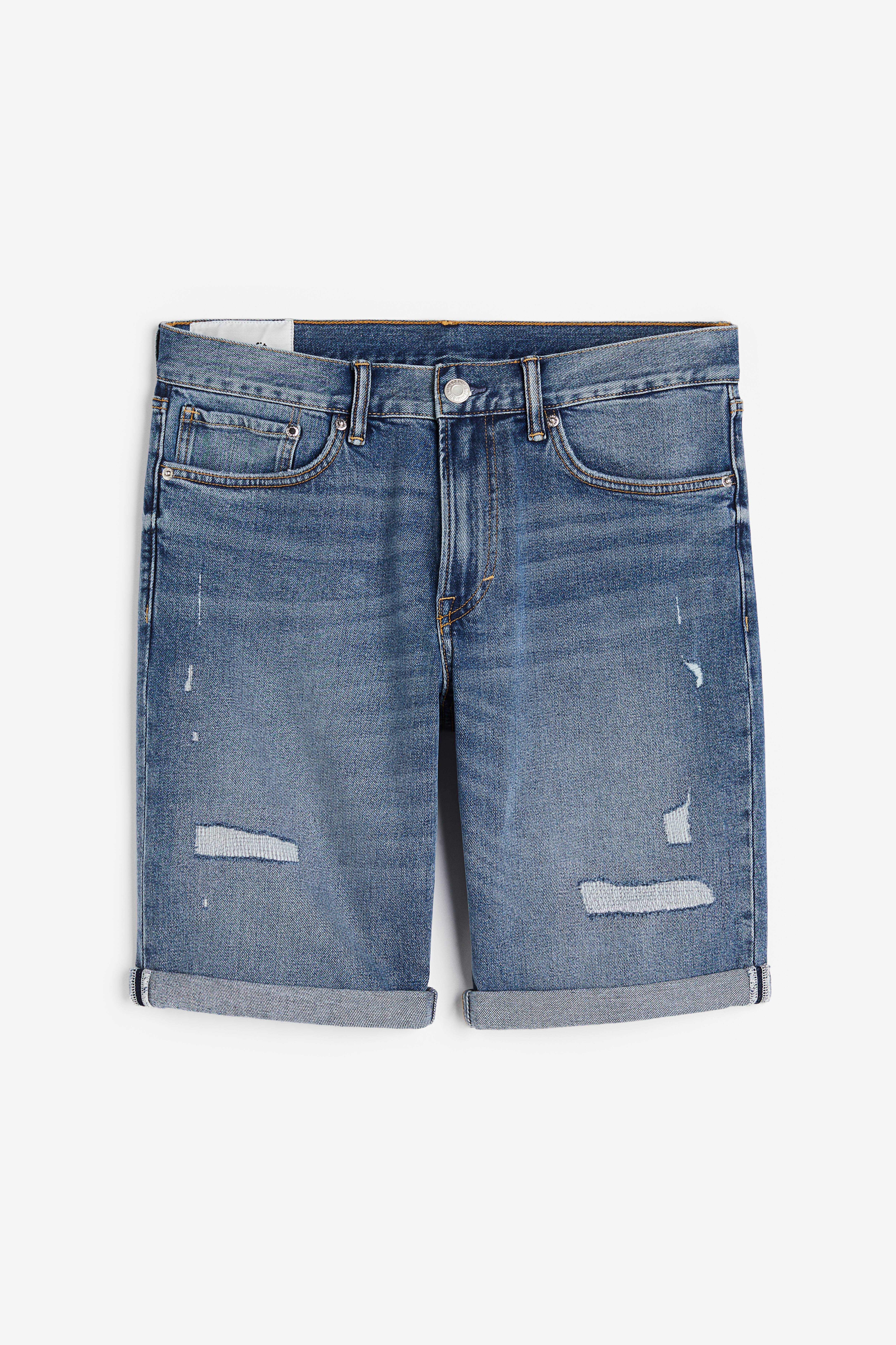 Mens denim shorts h&m online