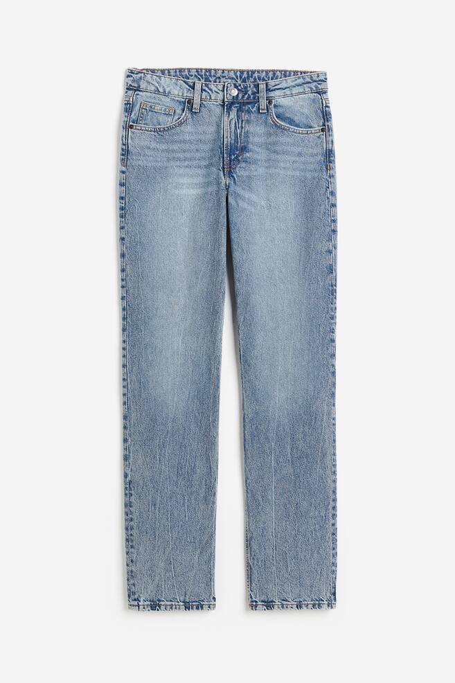 Straight Regular Jeans - Lys denimblå/Sort/Mørkegrå/Lys denimblå/dc - 2