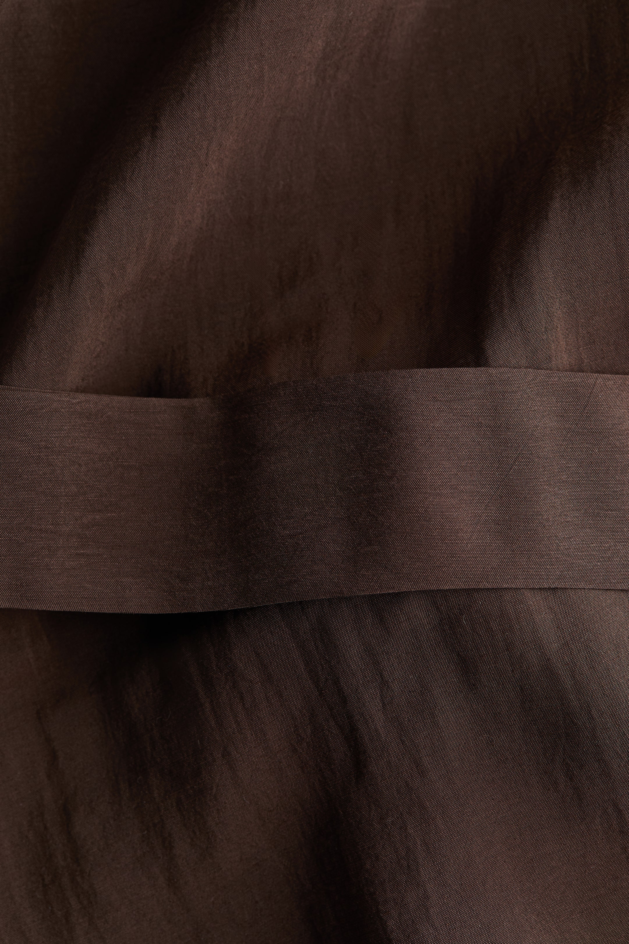 Oversized Tie-Belt Jacket