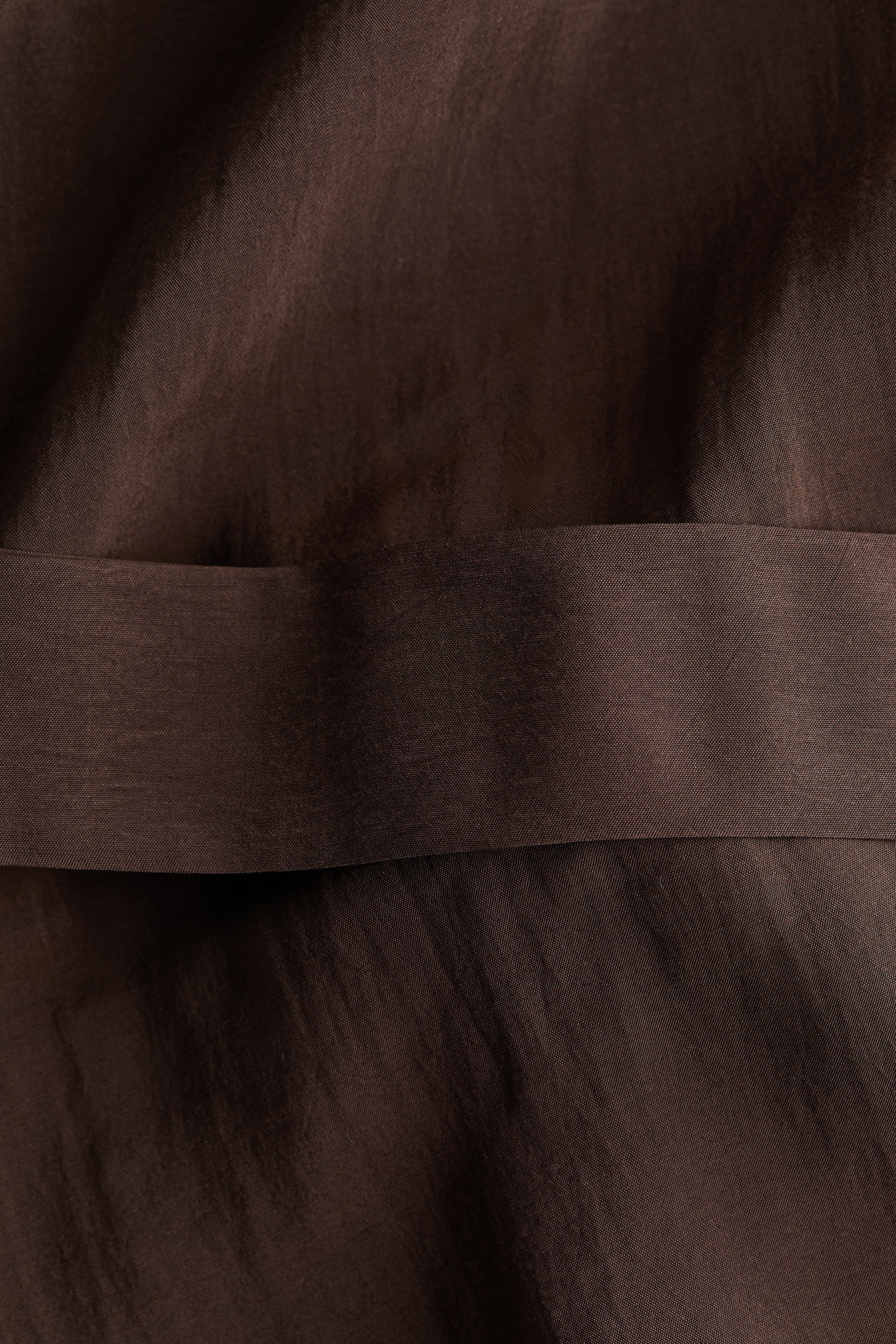 Oversized Tie-Belt Jacket