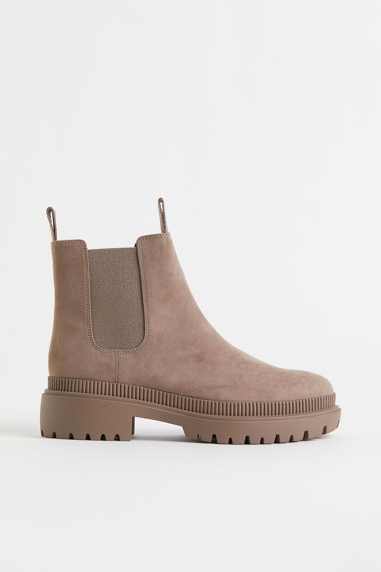 Suede Boots Chelsea Boots Damen Wildleder Beige Chelsea Boots