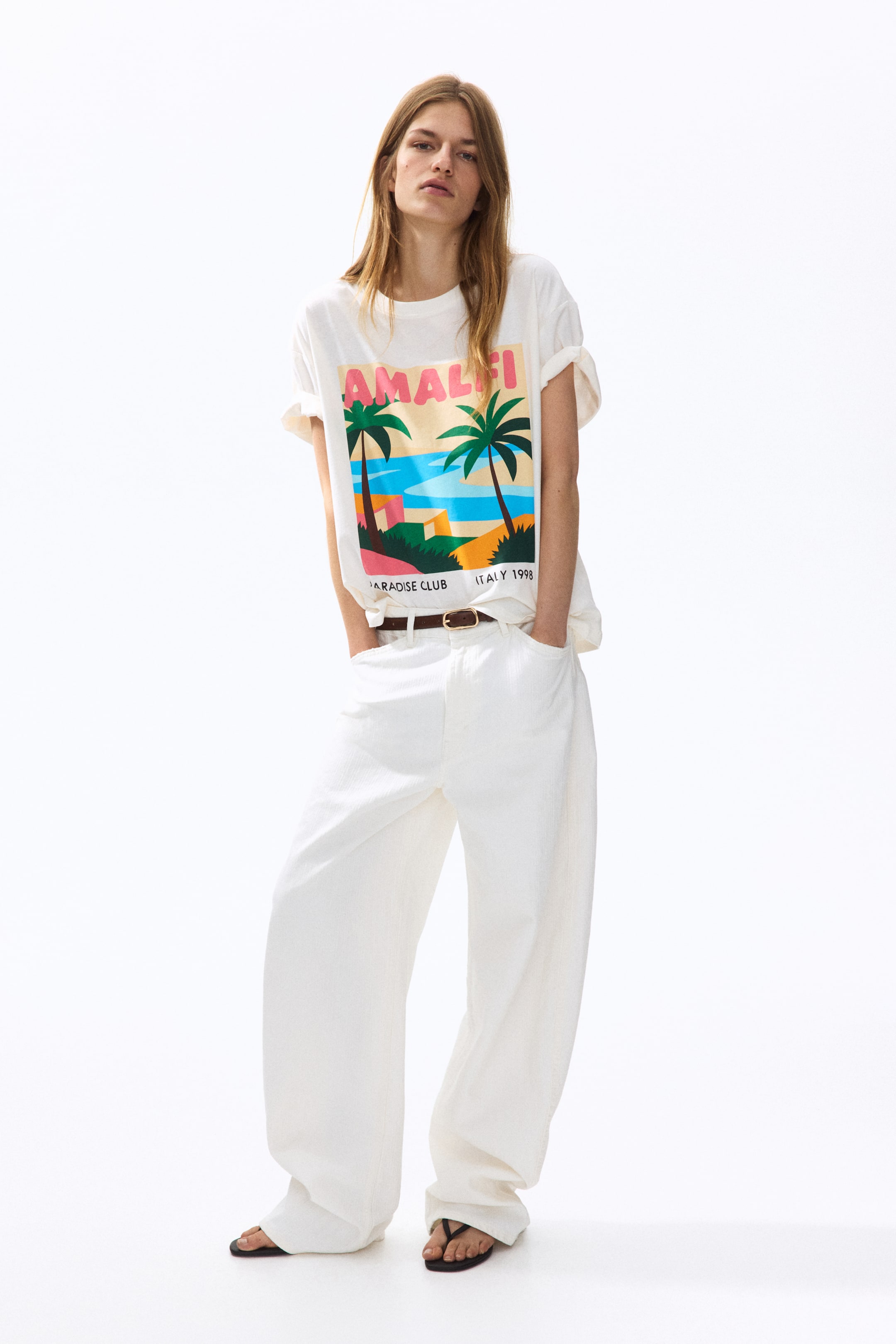 Printed Cotton T-Shirt