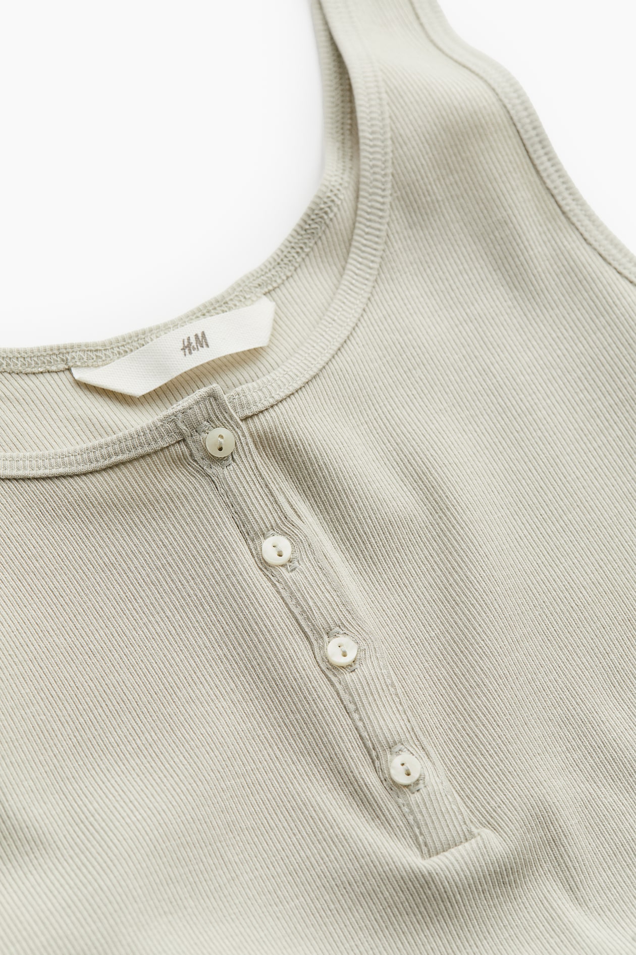 Ribbed Tank Top - image 2