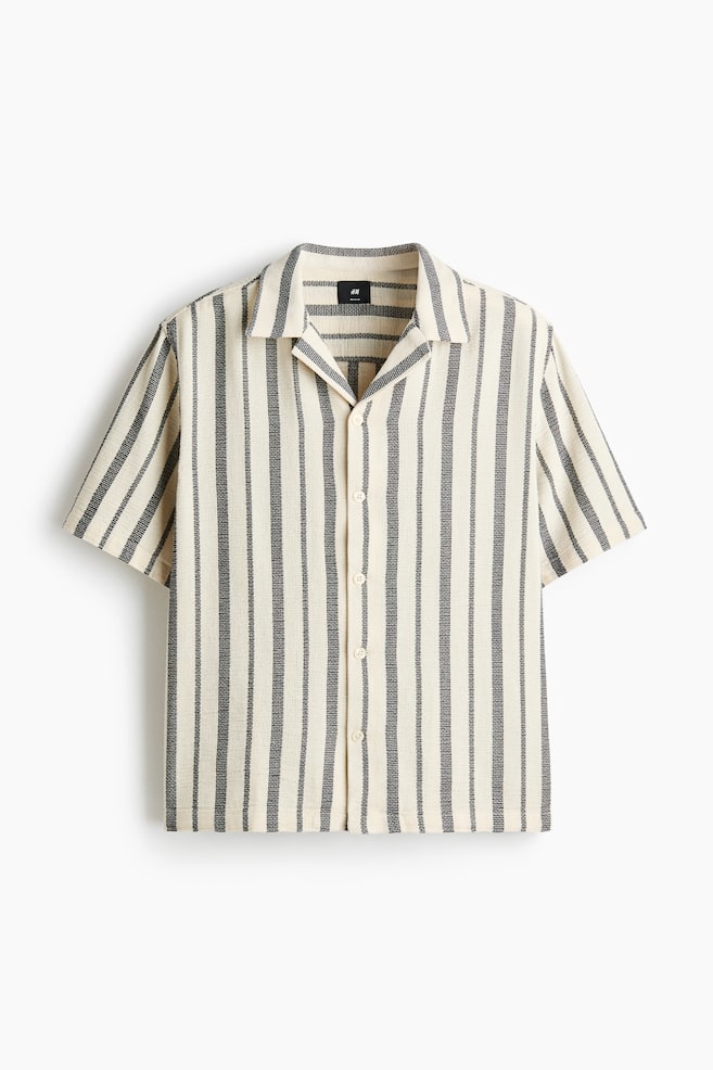 Regular-Fit Shirt - Black/striped/Dark red/striped/Dark brown/striped - 1