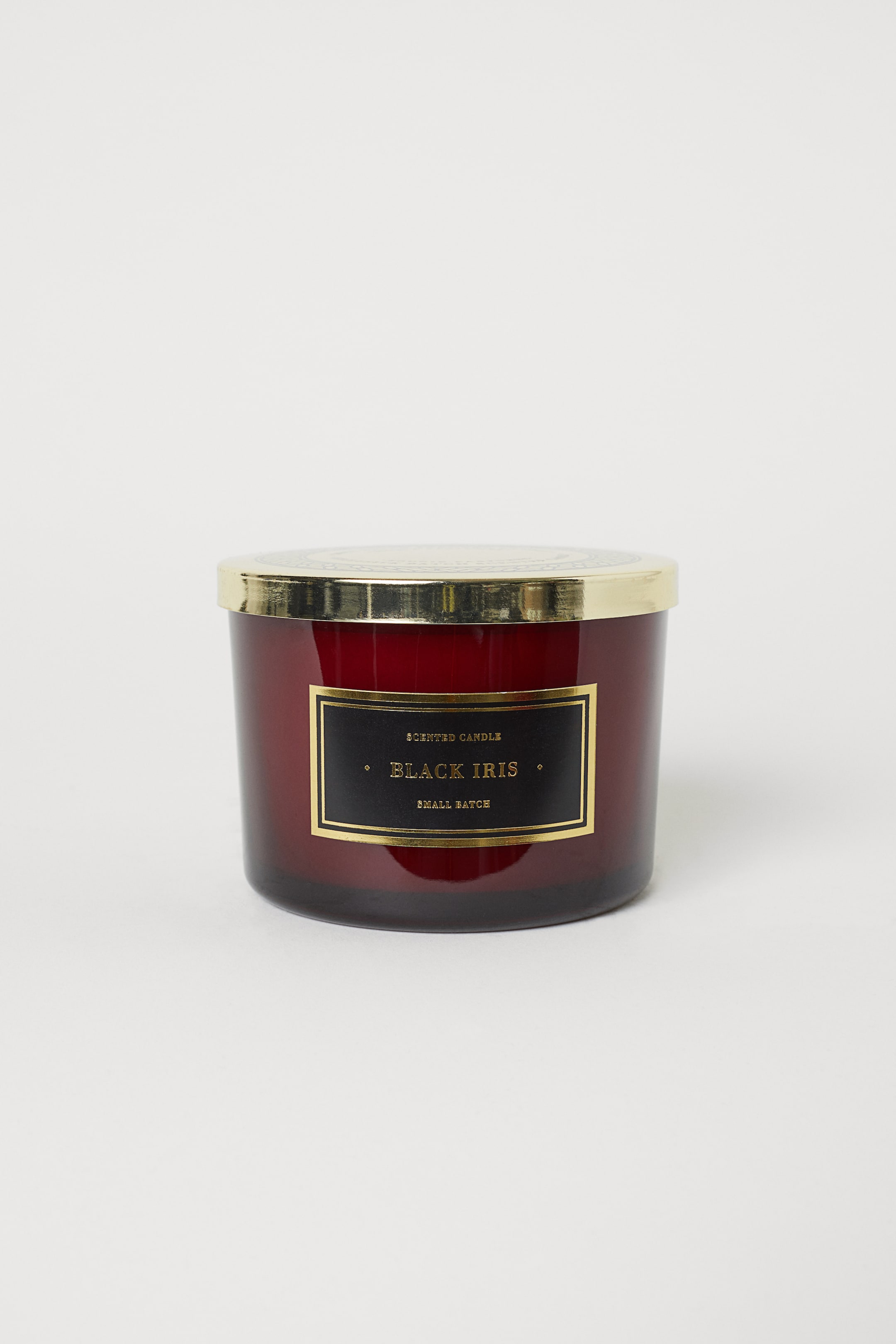 Nagyobb kép megtekintése: Illatgyertya üvegtégelyben - Sötétpiros/Black Iris - HOME | H&M HU 1