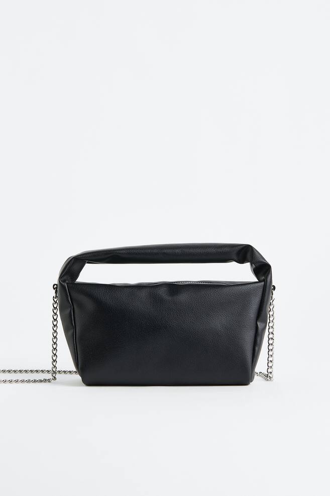 Small shoulder bag - Black/White - 1