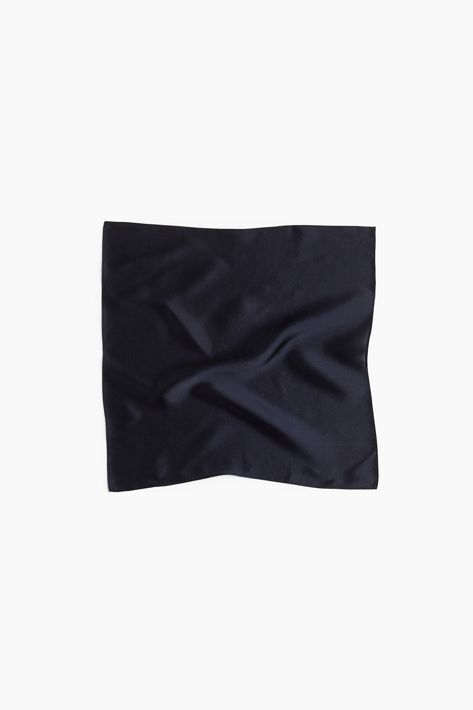 Silk handkerchief - Navy blue/Cream/Black - 1