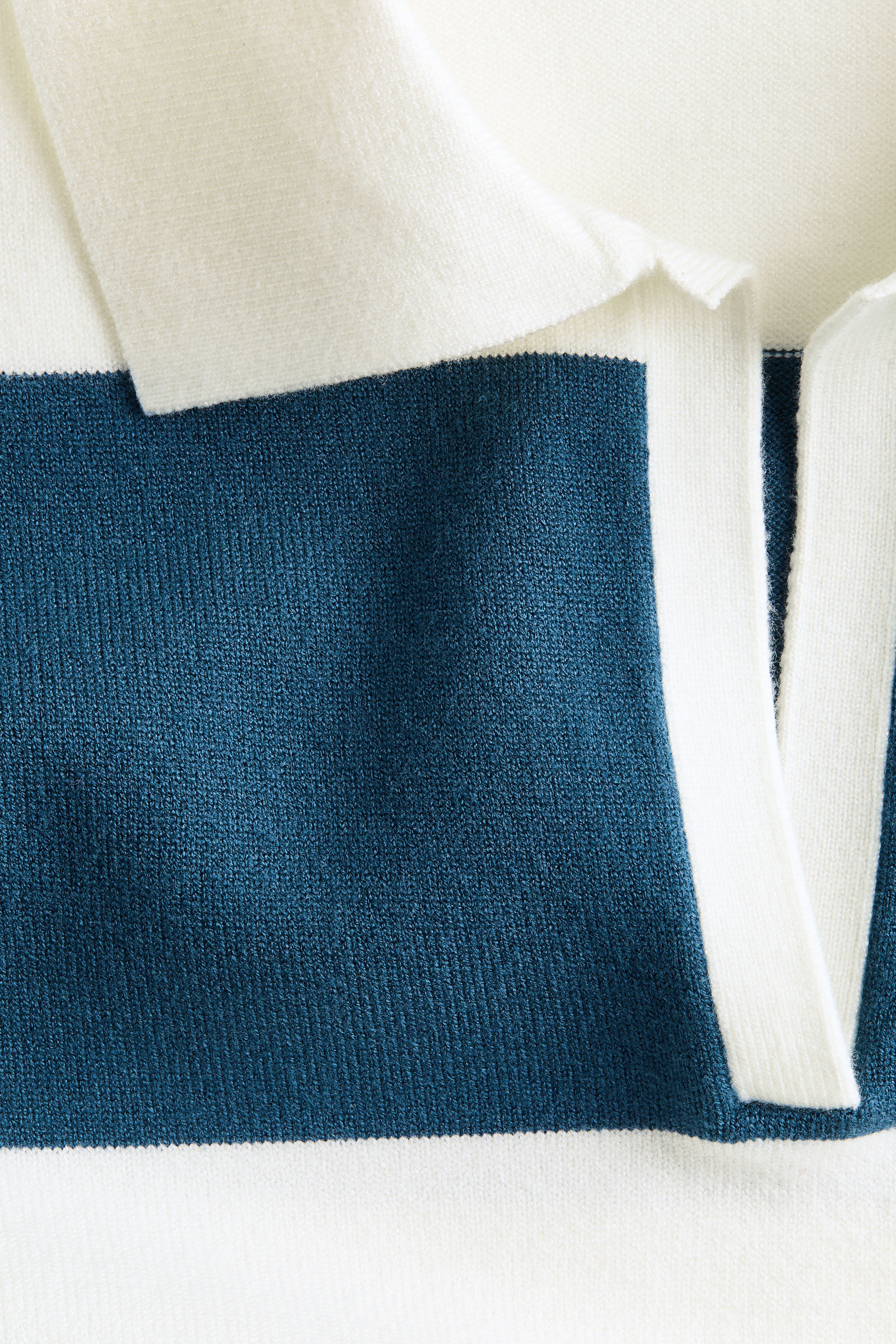 Fine-Knit Polo Shirt