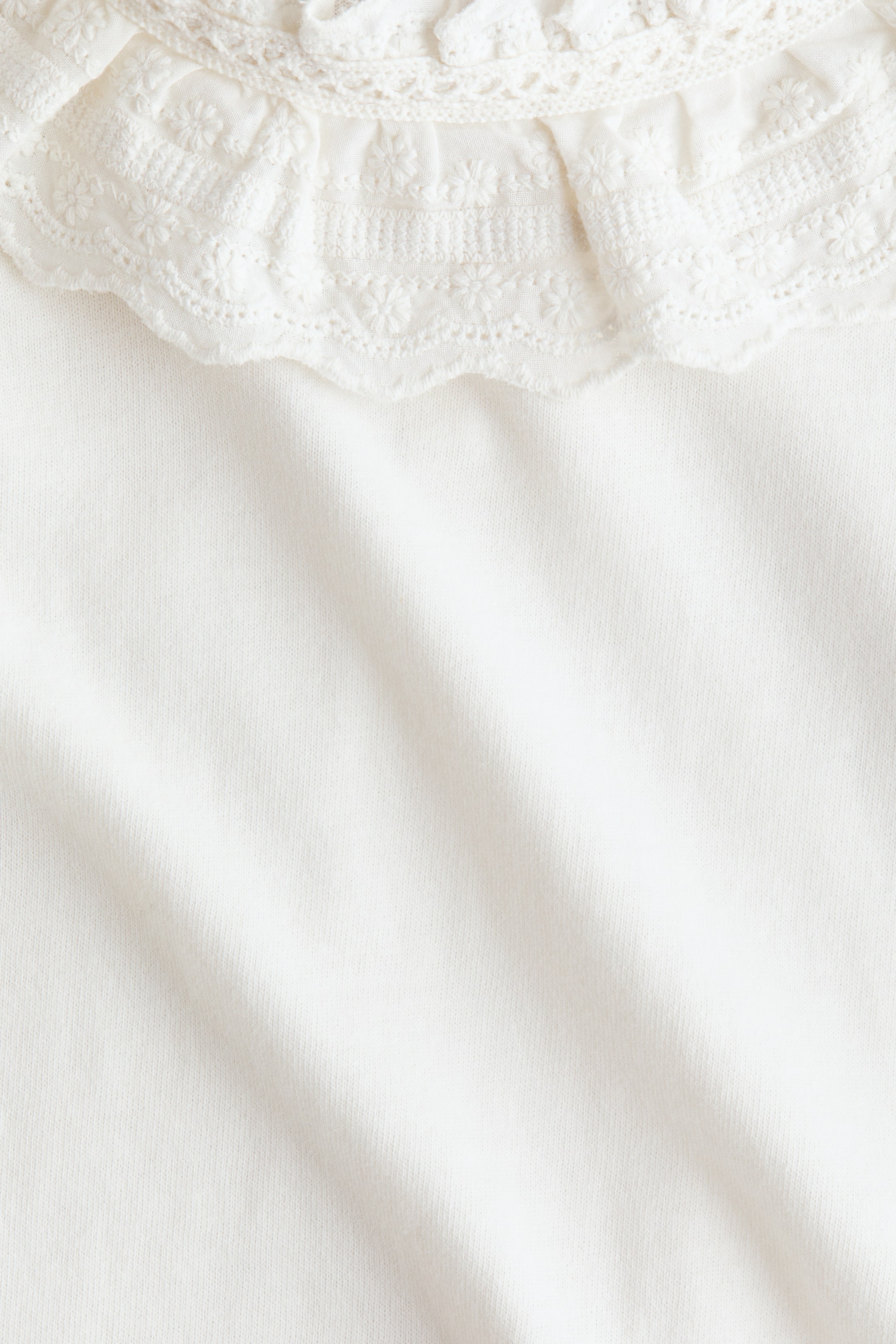 Ampliar la imagen: Collared cotton blouse - Blanco - Kids | H&M MX 5