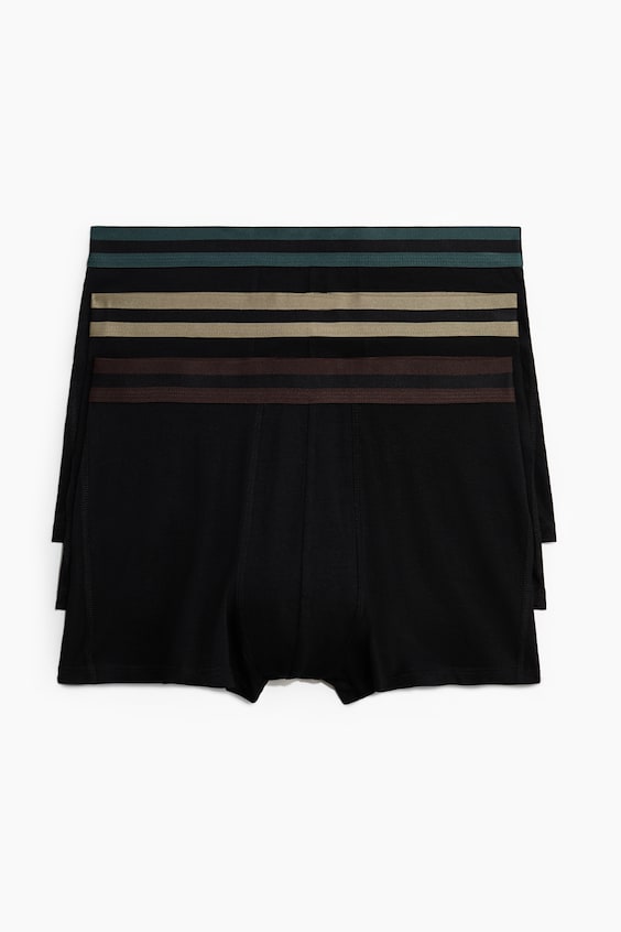 Трусы-боксеры Lycra® для мужчин, 3 шт. — H&M