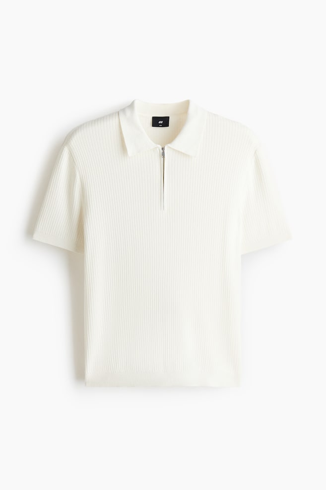 Polo Slim Fit - Cream/Nero - 1