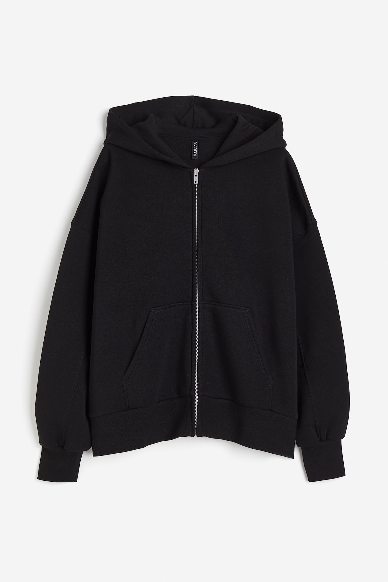 oversized-hoodiejacke-mit-zipper-schwarz-ladies-h-m-de