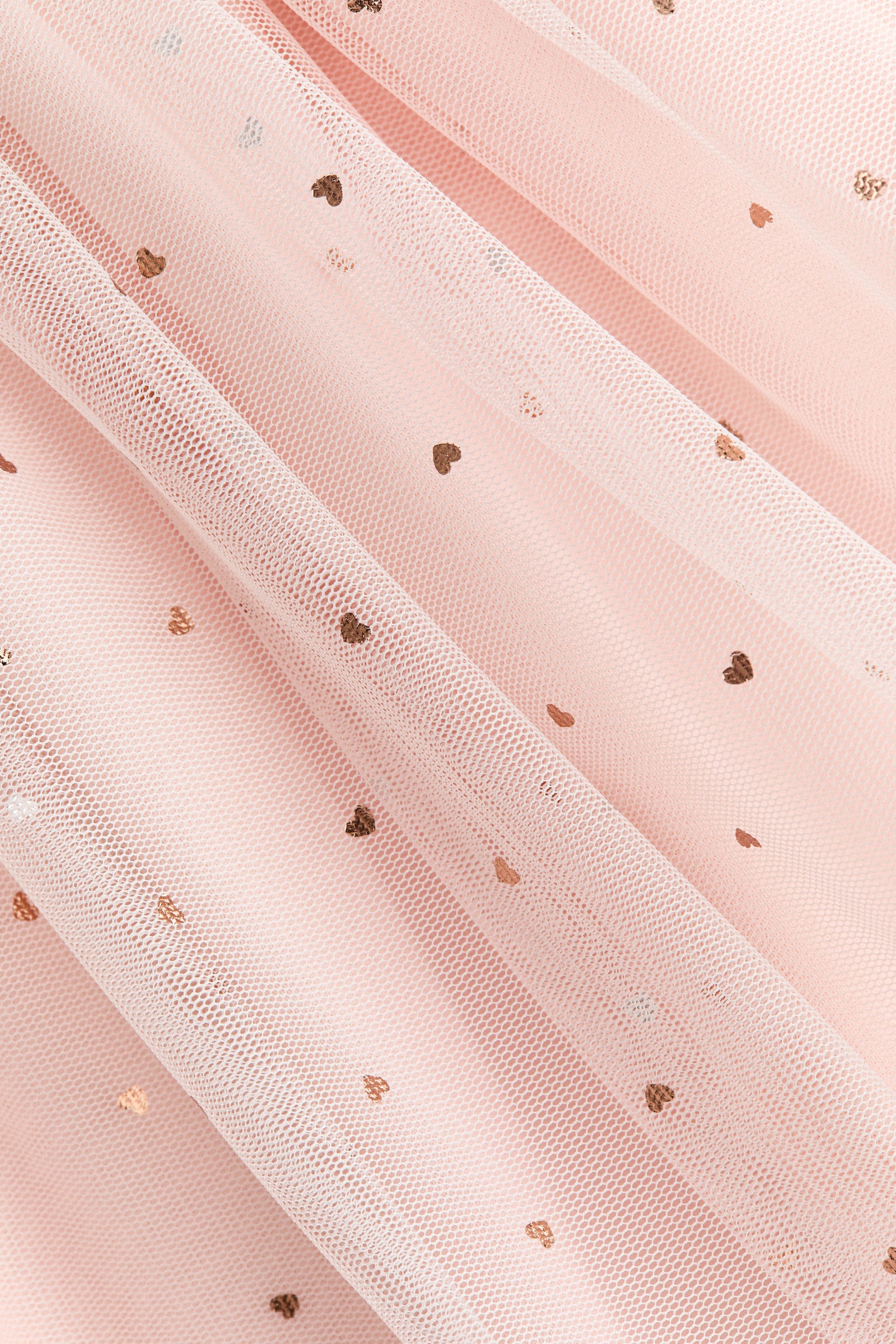 Tulle skirt dress - Light pink/Hearts/Pink/Bows/Light beige/Bows/Light green/Cream/Leopard print/Cream/Flowers/Light pink/Hearts - 2