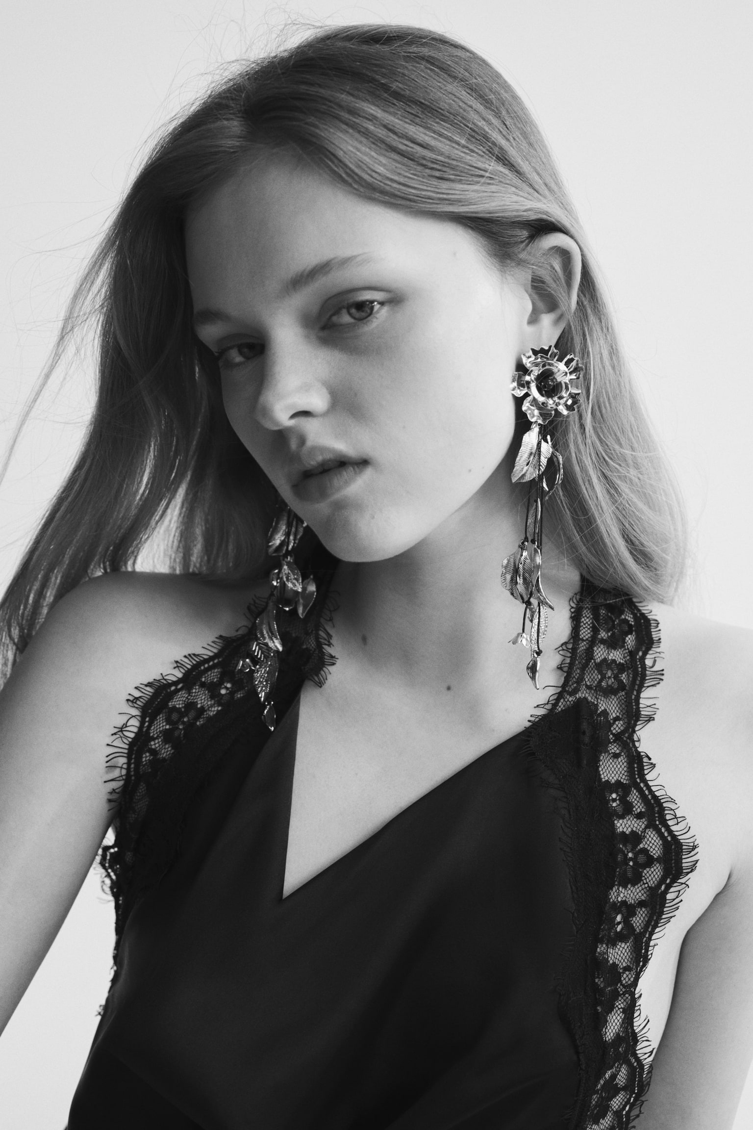 Boucles d'oreilles fleurs - Doré - 5