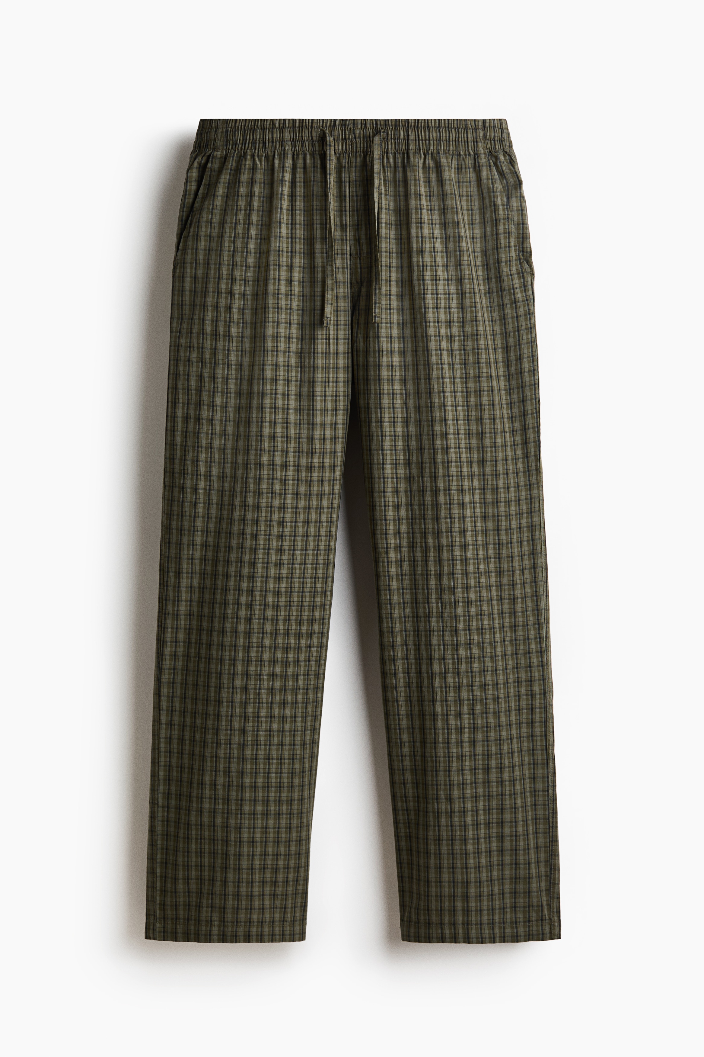 Relaxed Fit Poplin trousers - Khaki green/Checked/Dusty turquoise/Striped/Dark blue/Checked/Light purple/Striped/Blue/Striped/Grey/Checked/Light blue/Striped/Black