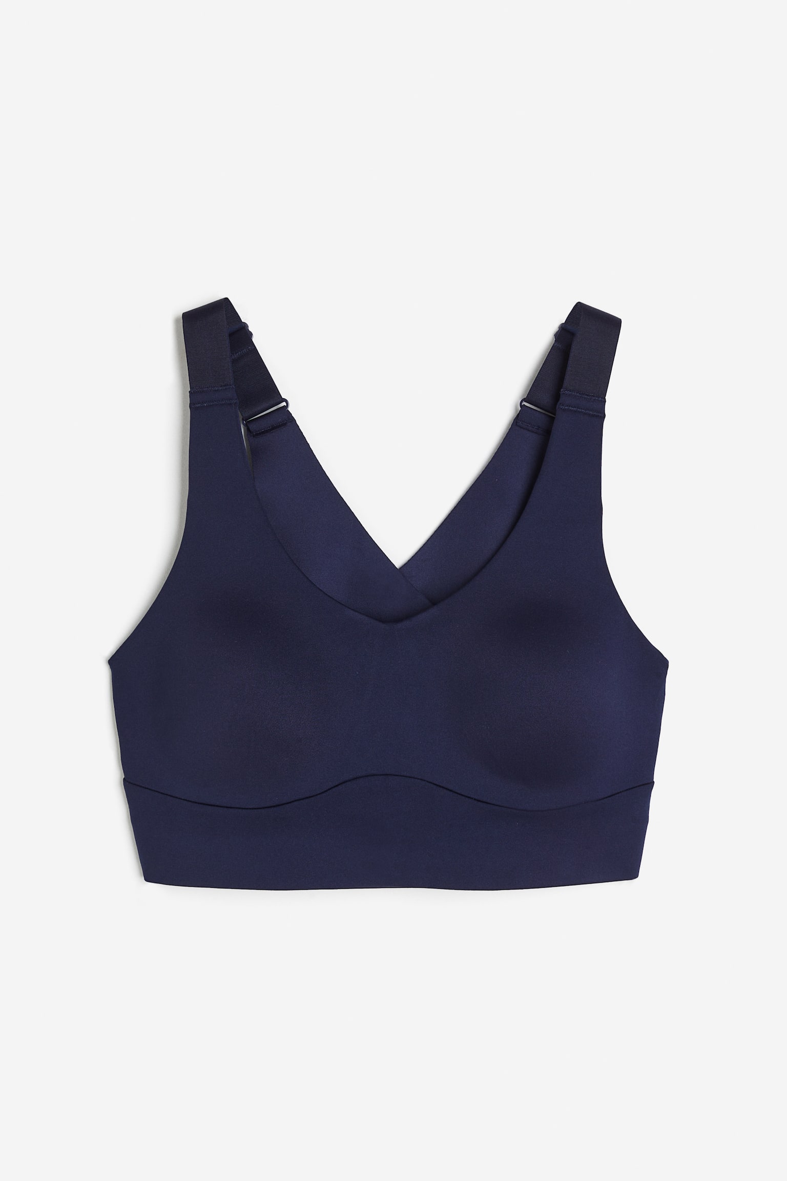 DryMove™ High Support Sports Bra - Dark blue/Black/Dark beige - 1