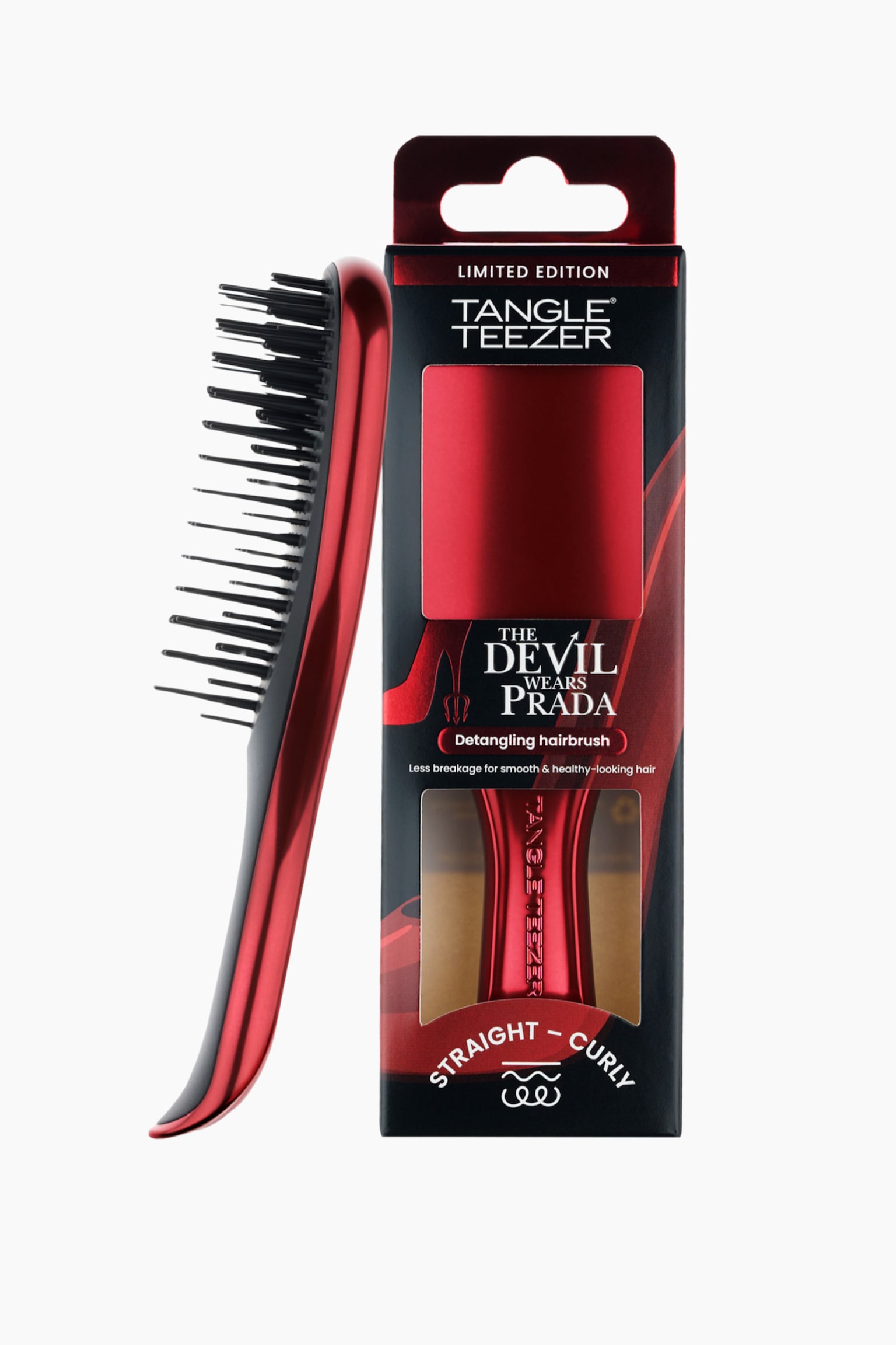 The Devil Wears Prada The Ultimate Detangler Mini - Devil Wears Prada Red - 1