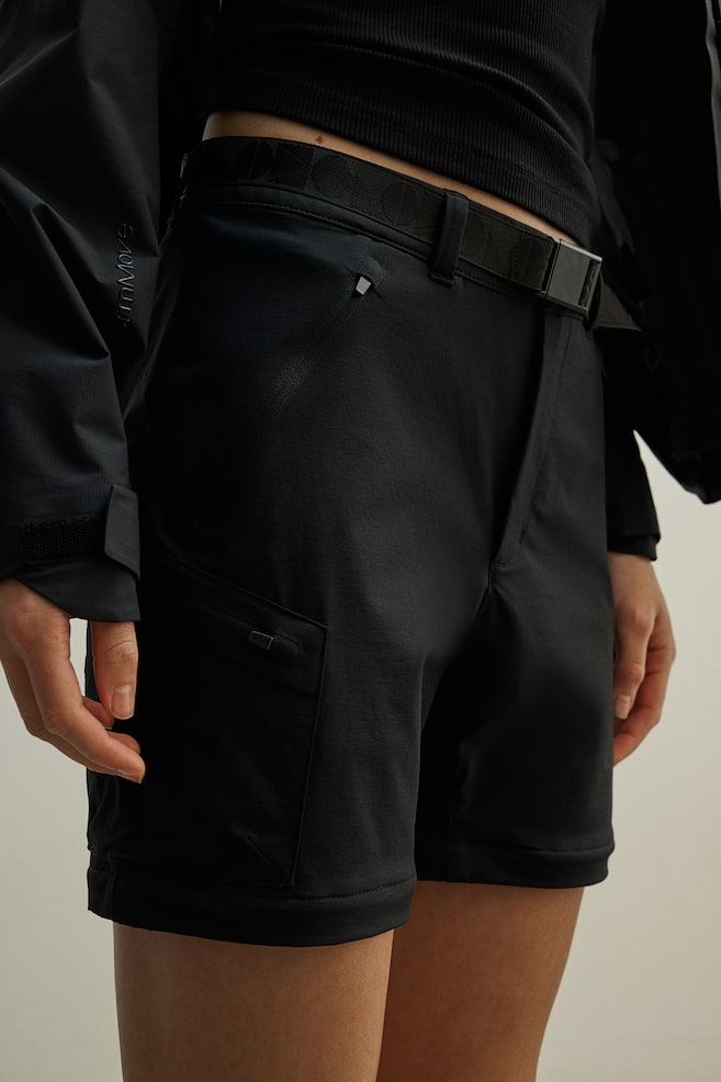 Pantalon de randonnée déperlant et modulable - Noir - 8