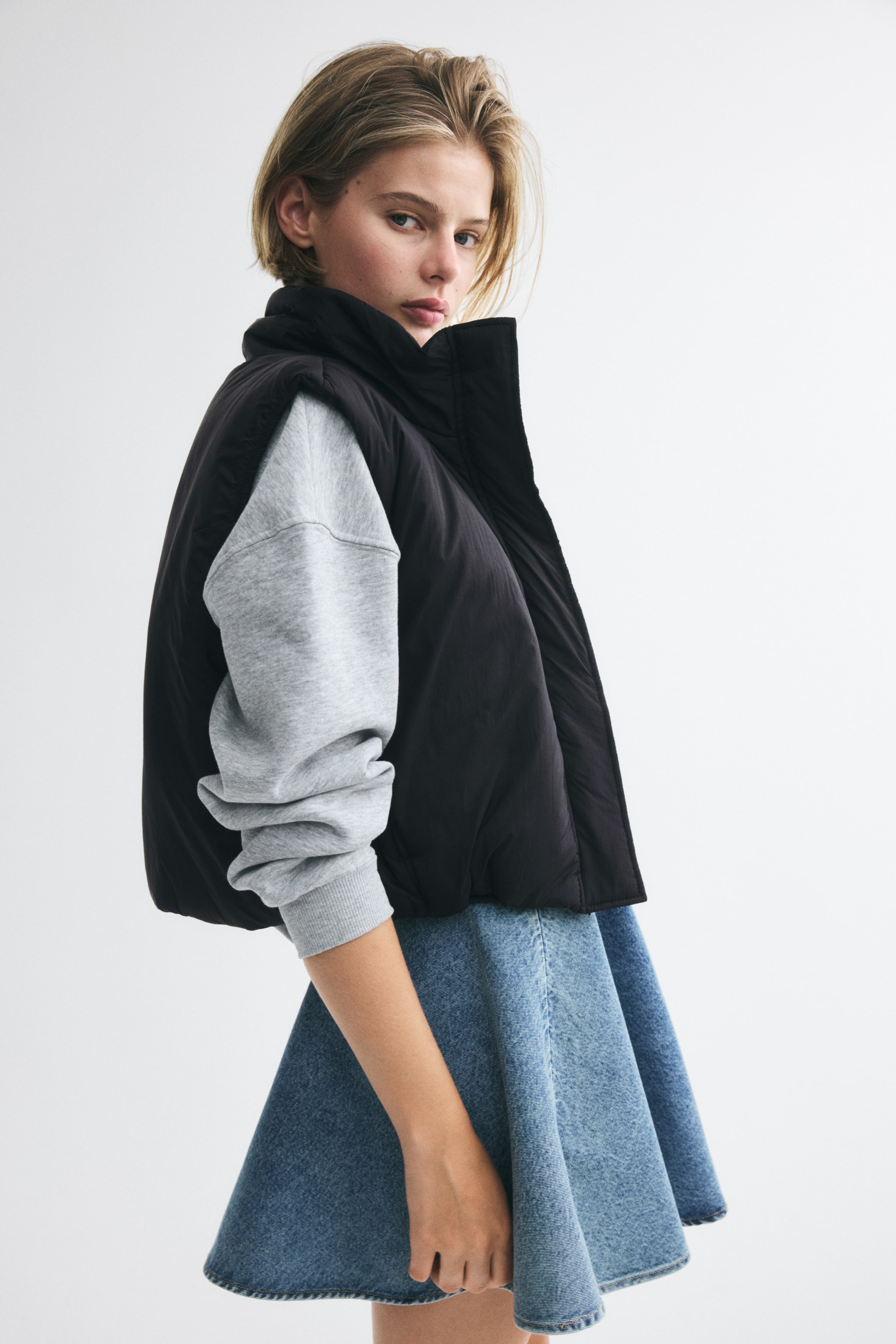 Padded Nylon Vest