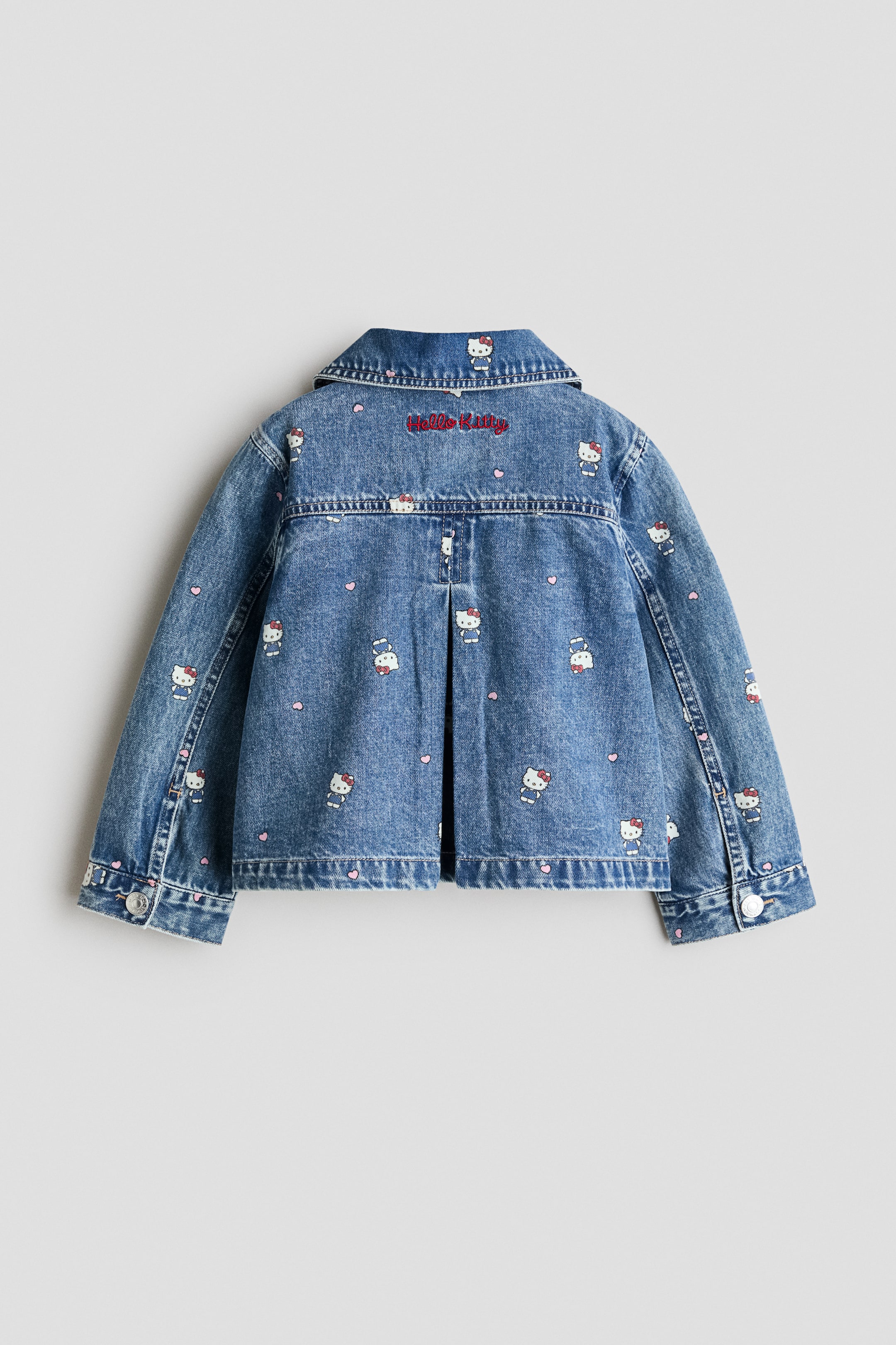 Детские куртки H&M Printed Denim Jacket — фото 2