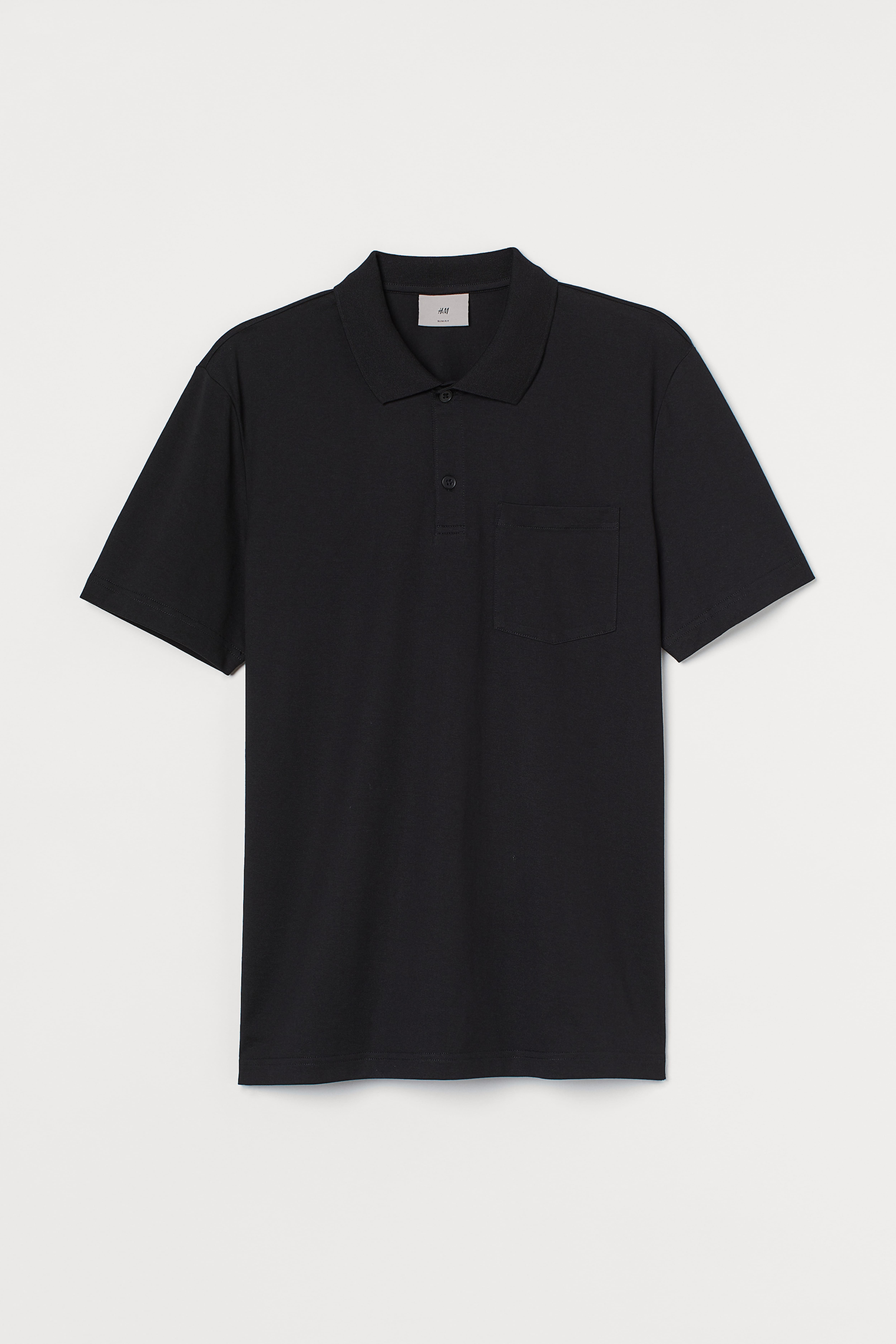 H&m premium cotton slim fit best sale