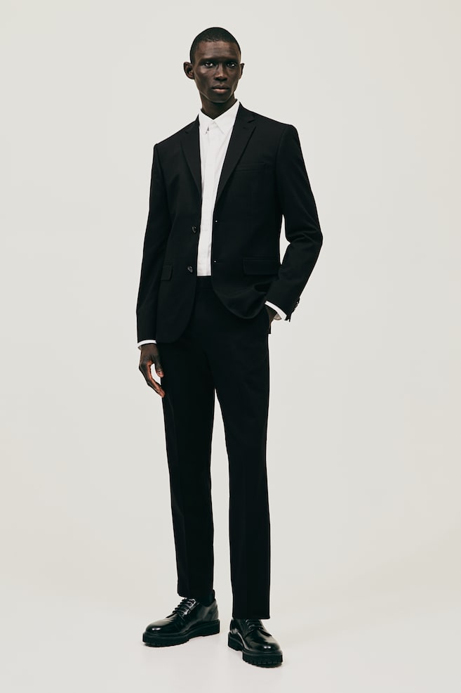 Slim Fit Suit trousers - Black/Dark blue/Dark greige/Burgundy/dc/dc - 1