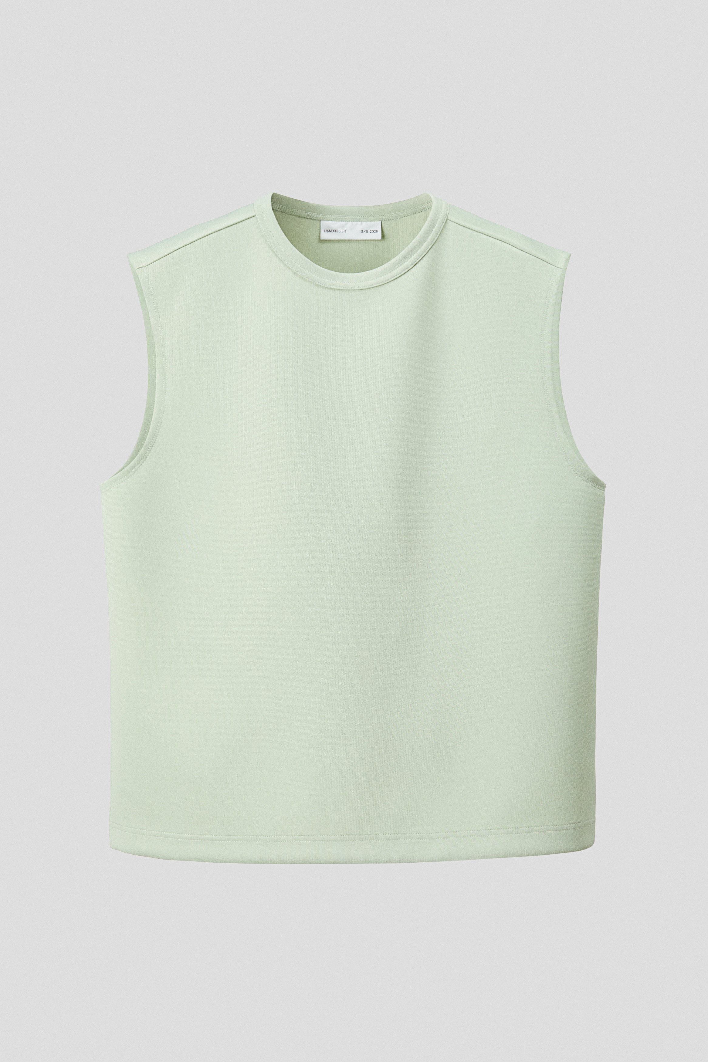 Loose Fit Scuba Tank - Light green