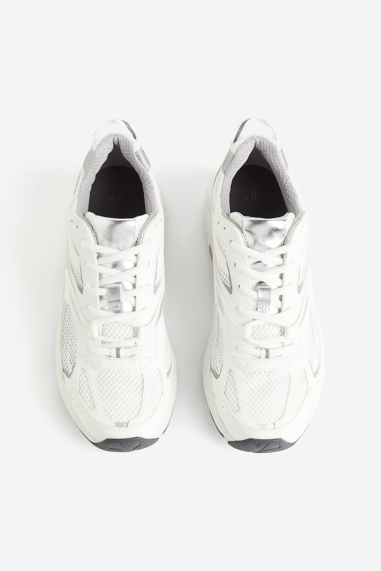 Chunky Sneakers - White/Light grey - 4