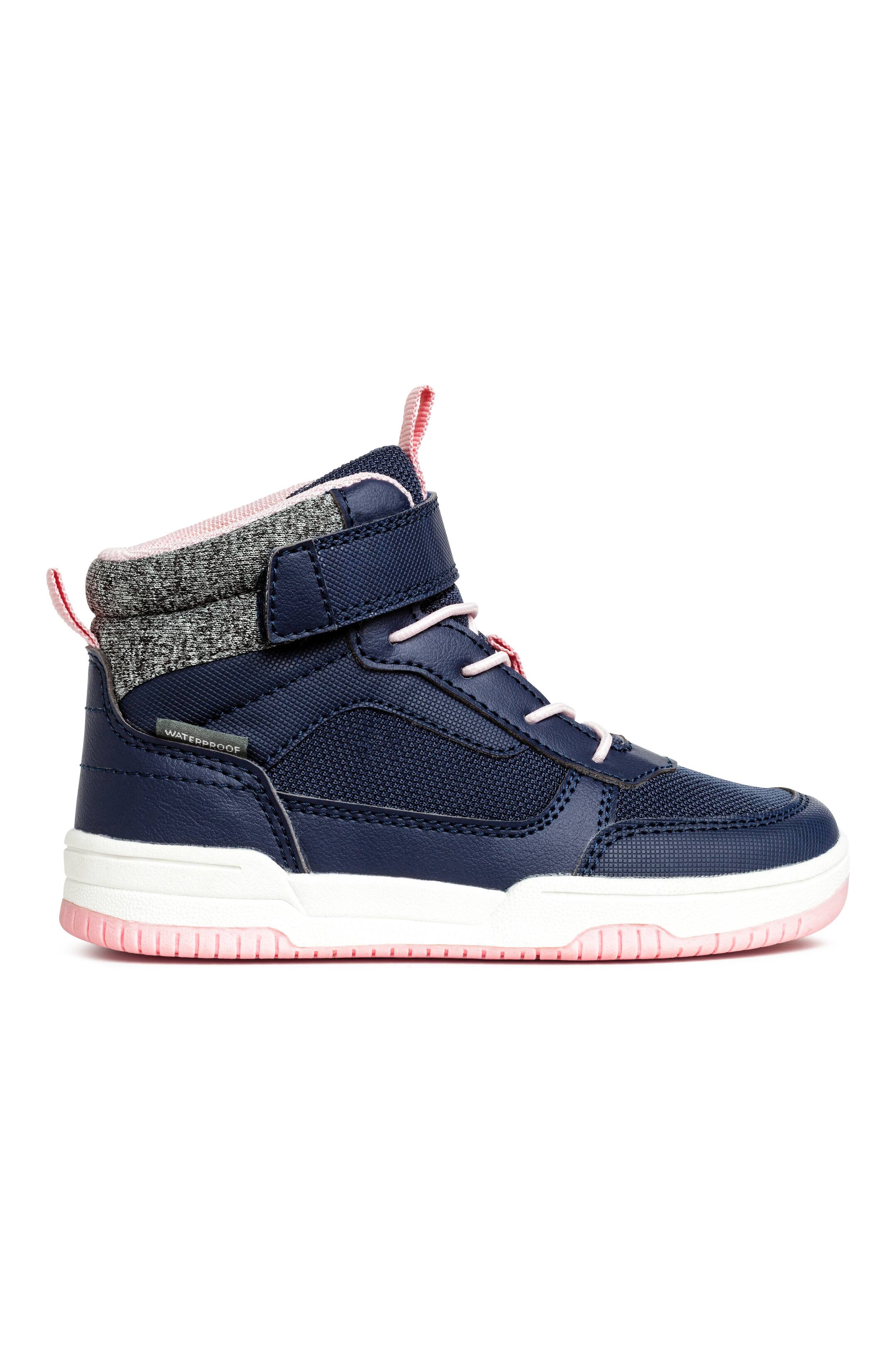 View larger image: Waterproof hi-tops - Dark blue - Kids | H&M GB 1